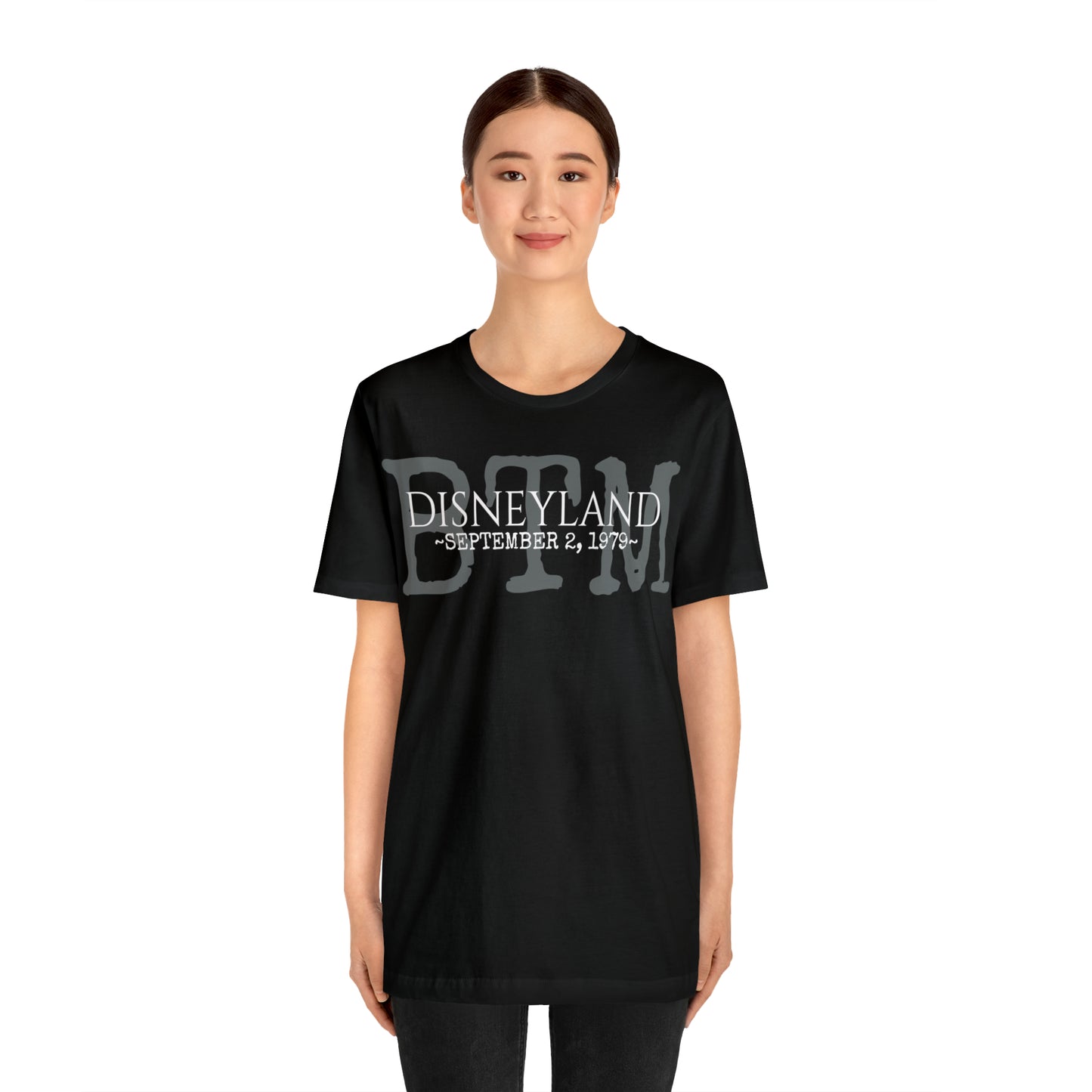 Unisex Jersey Short Sleeve Tee Disneyland Big Thunder Mountain ride opening day