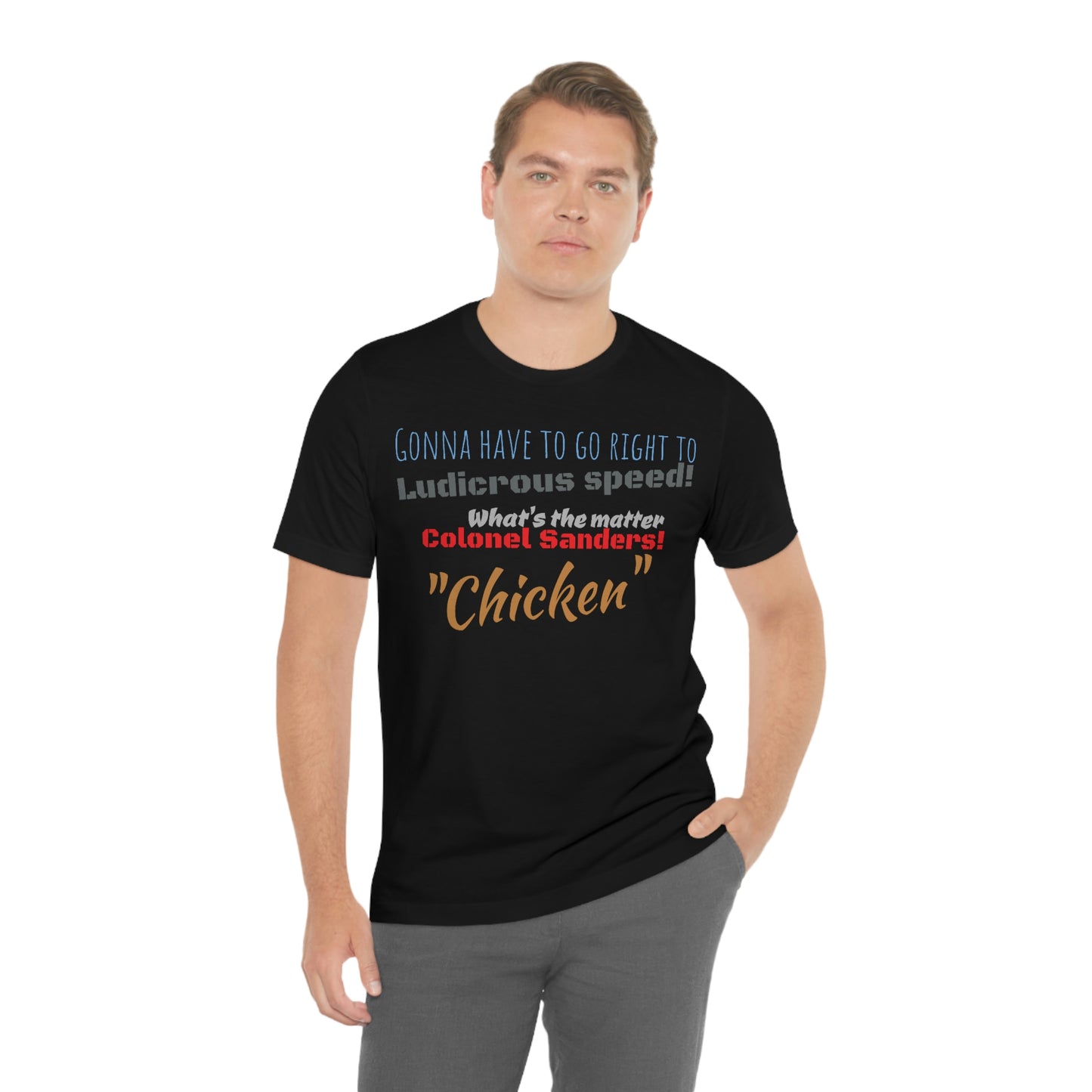 Unisex Jersey Short Sleeve Tee ludicrous speed