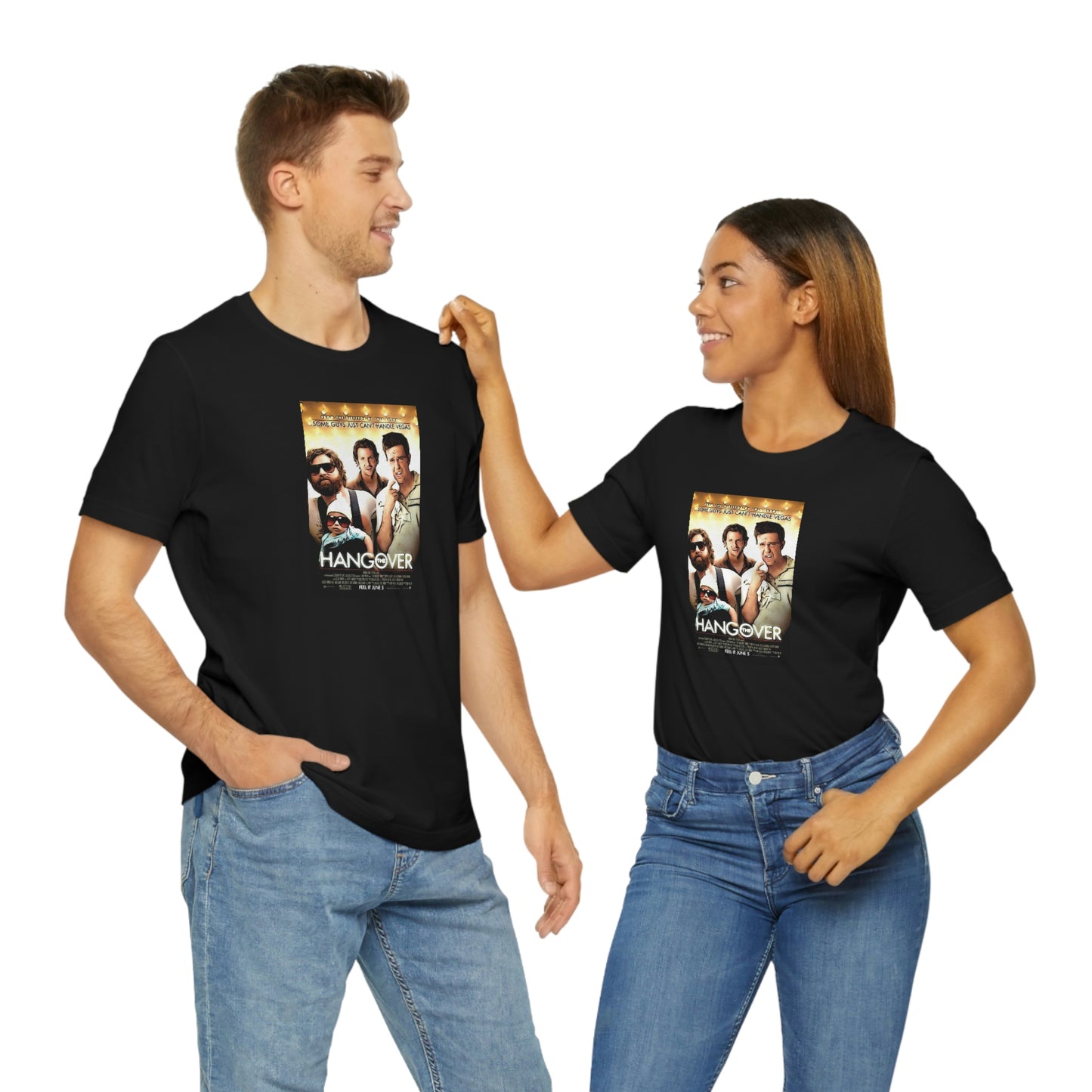 Unisex Jersey Short Sleeve Tee ~ The Hangover Movie ~ Poster