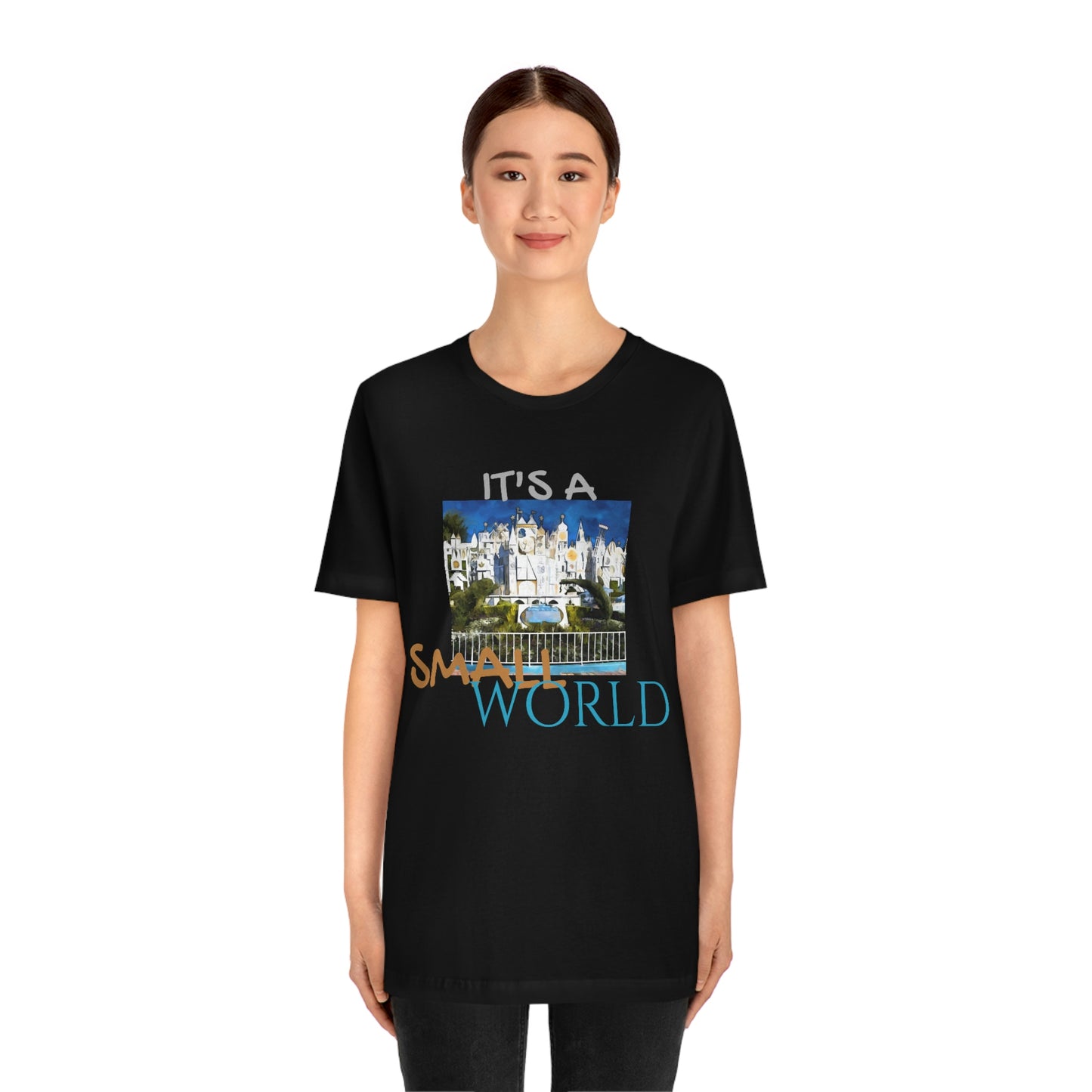 Unisex Jersey Short Sleeve Tee SMALL WORLD