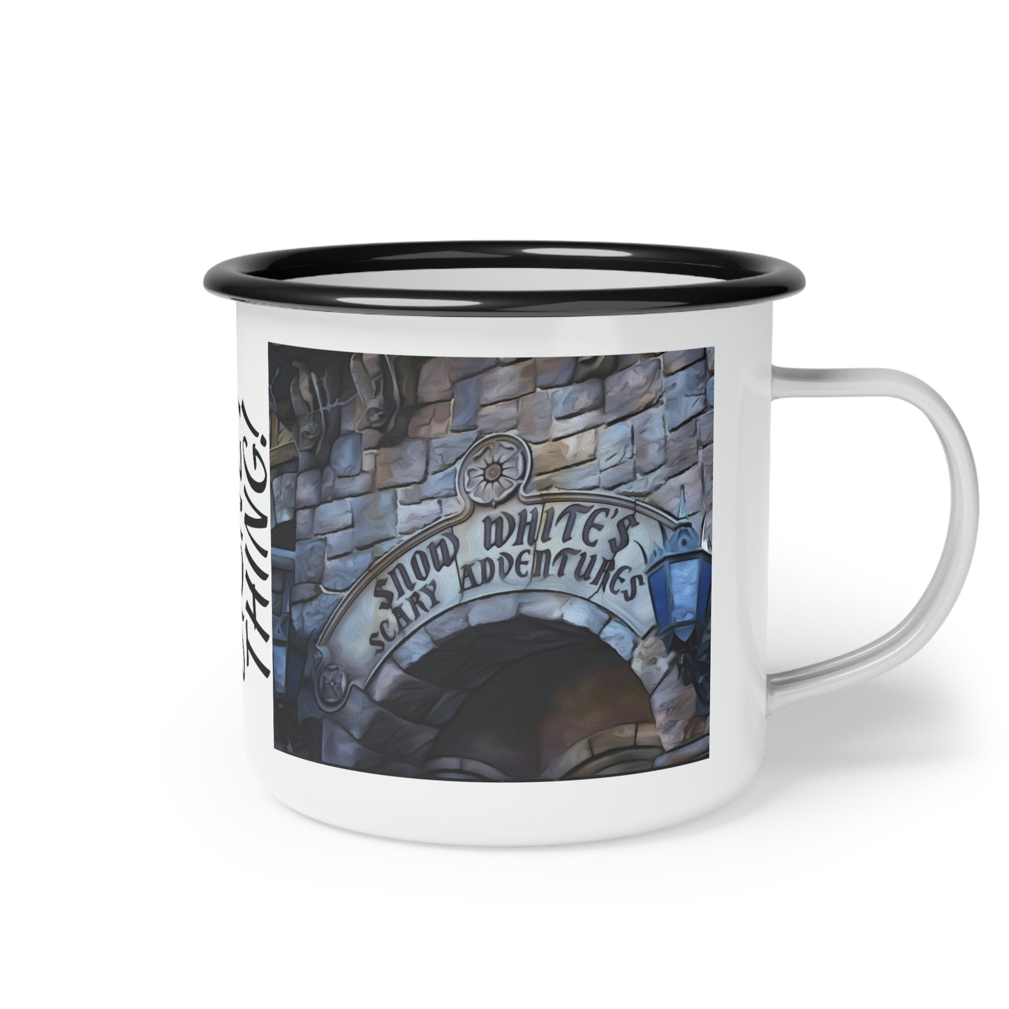 A Enamel Camp Cup Disneyland ~Snow White's Scary Adventures~ It's A Disney Thing!