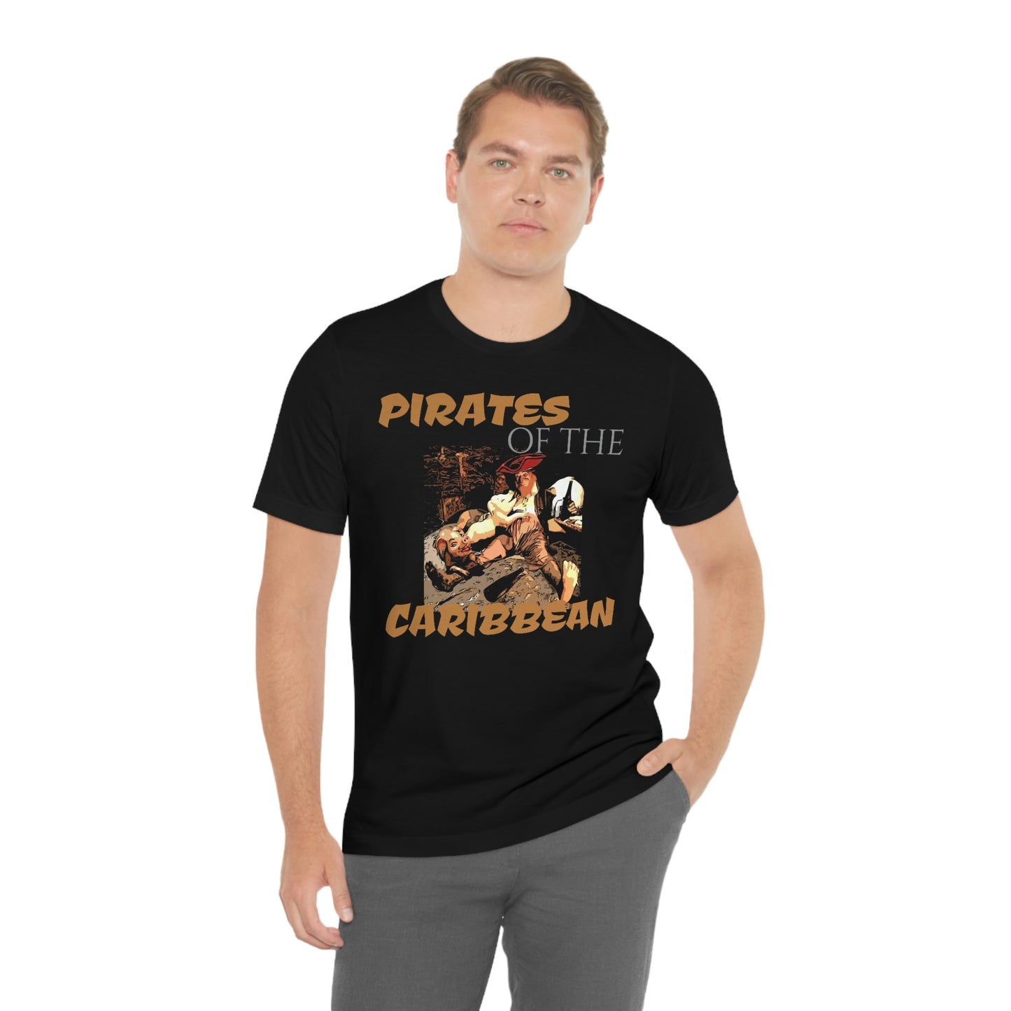 Unisex Jersey Short Sleeve Tee PIRATES OF THE Caribbean