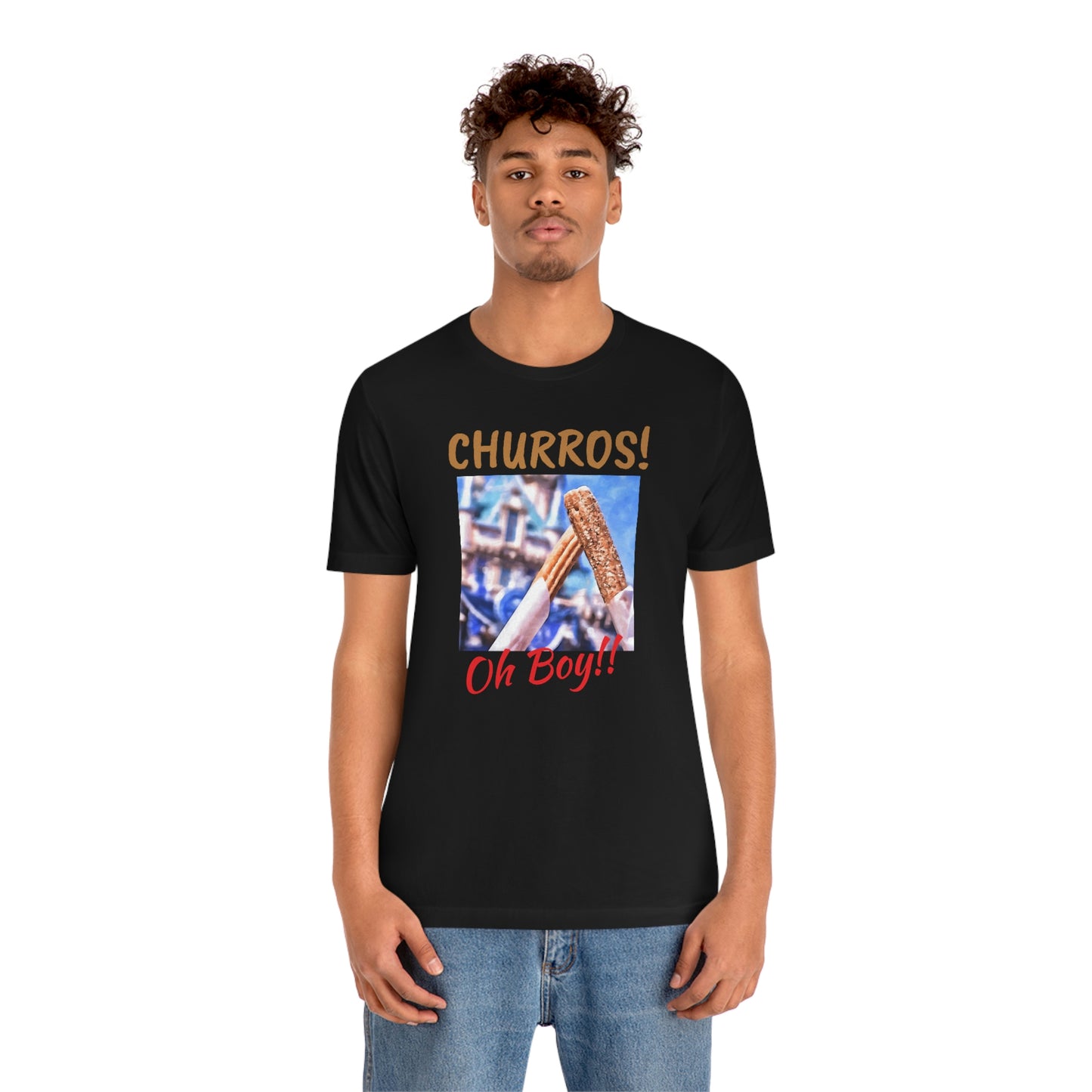 Unisex Jersey Short Sleeve Tee DISNEYLAND CHURROS