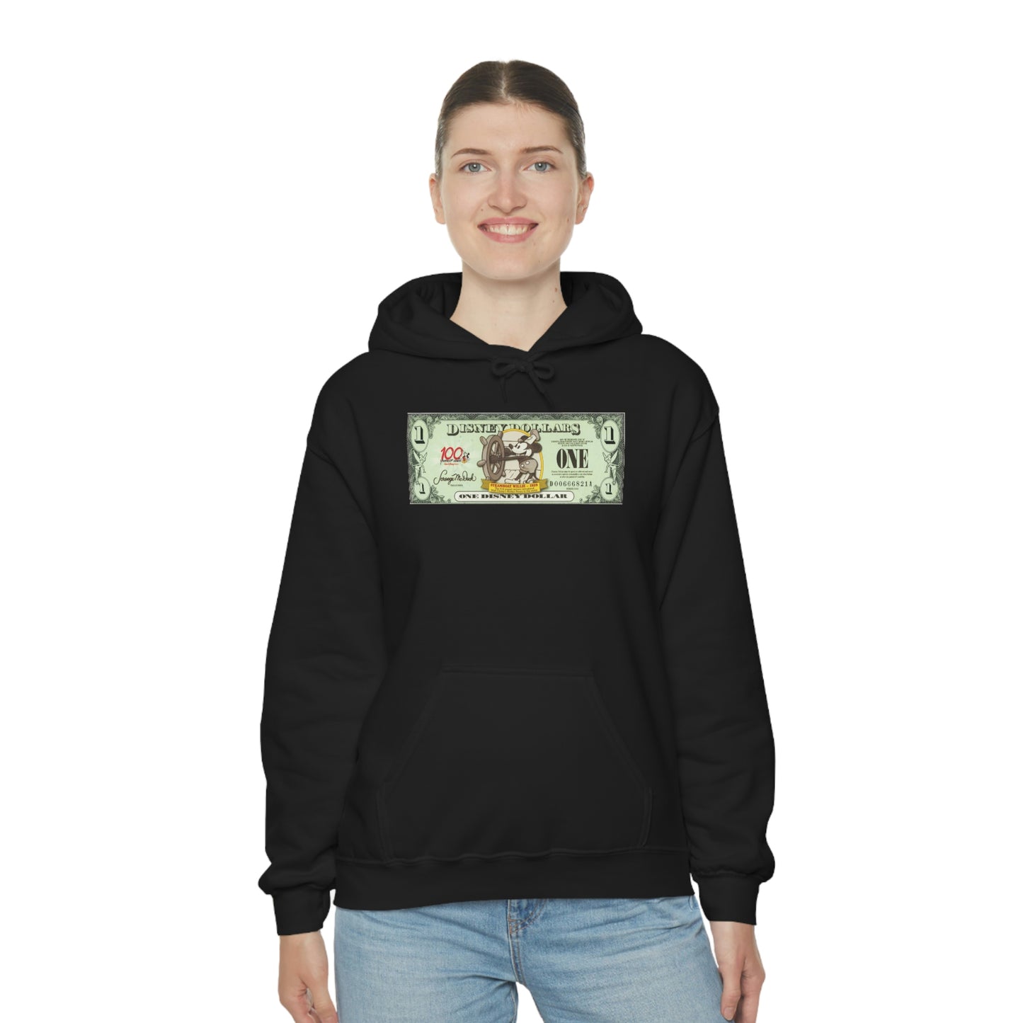 Unisex Heavy Blend Hooded Sweatshirt DISNEY DOLLARS STEAMBOAT Willie