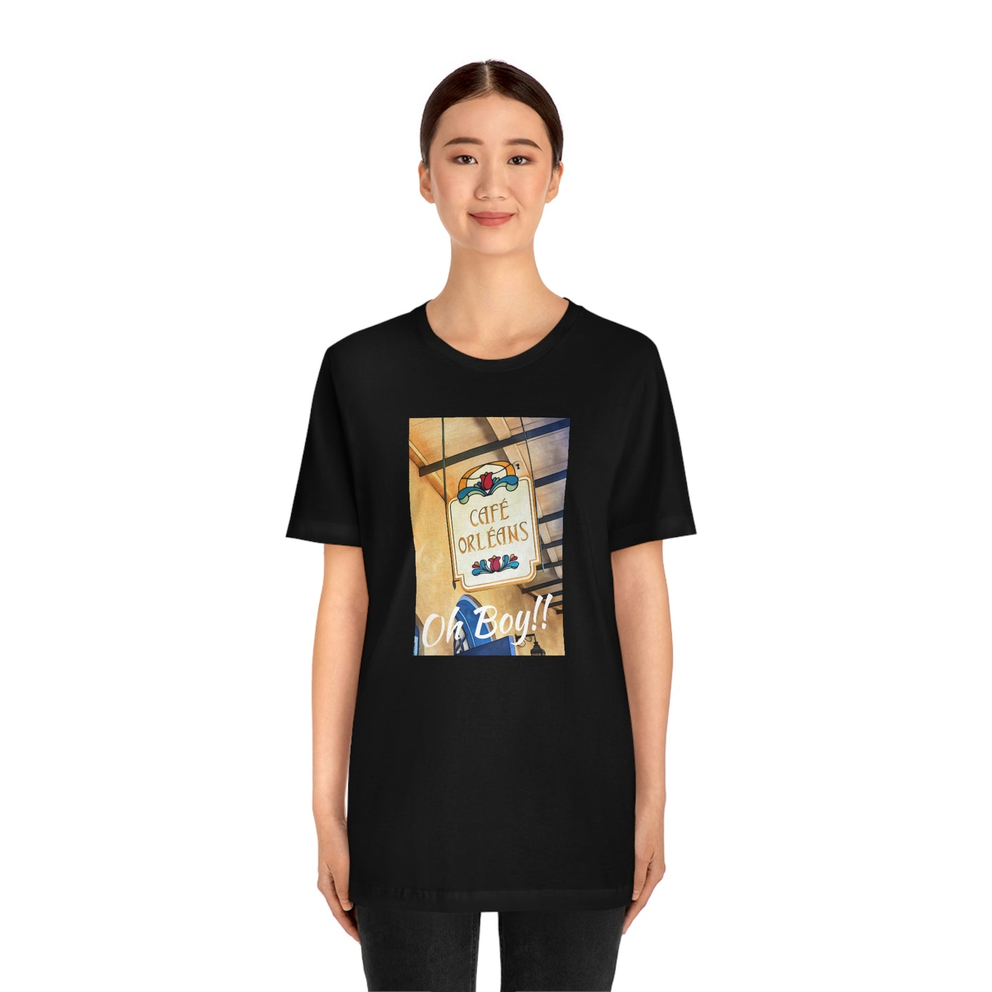 Unisex Jersey Short Sleeve Tee DISNEYLAND CAFE ORLEANS