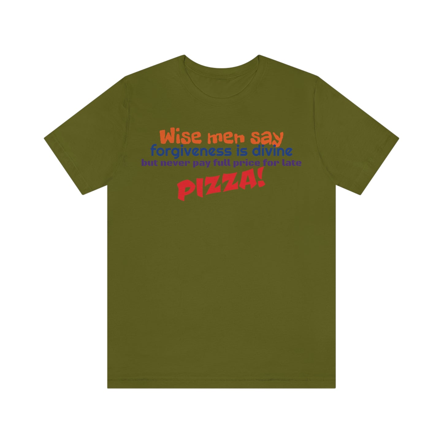 Unisex Jersey Short Sleeve Tee TMNT~Wise Men Say~