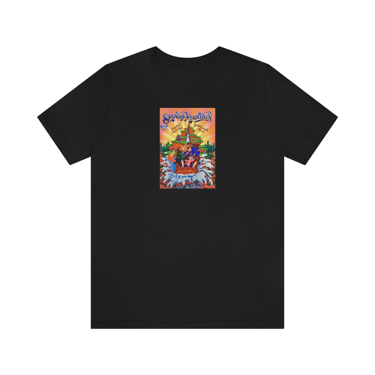 Unisex Jersey Short Sleeve Tee Disneyland ~ Splash Mountain ~ Ride