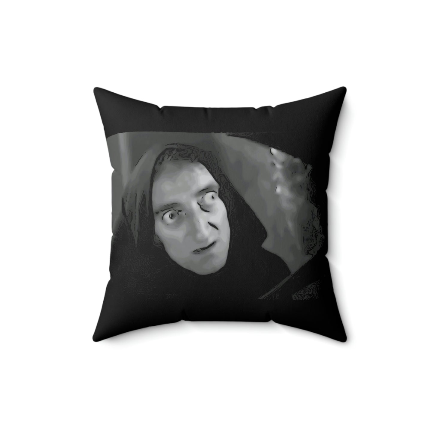 Spun Polyester Square Pillow ~Young Frankenstein ~ Igor~