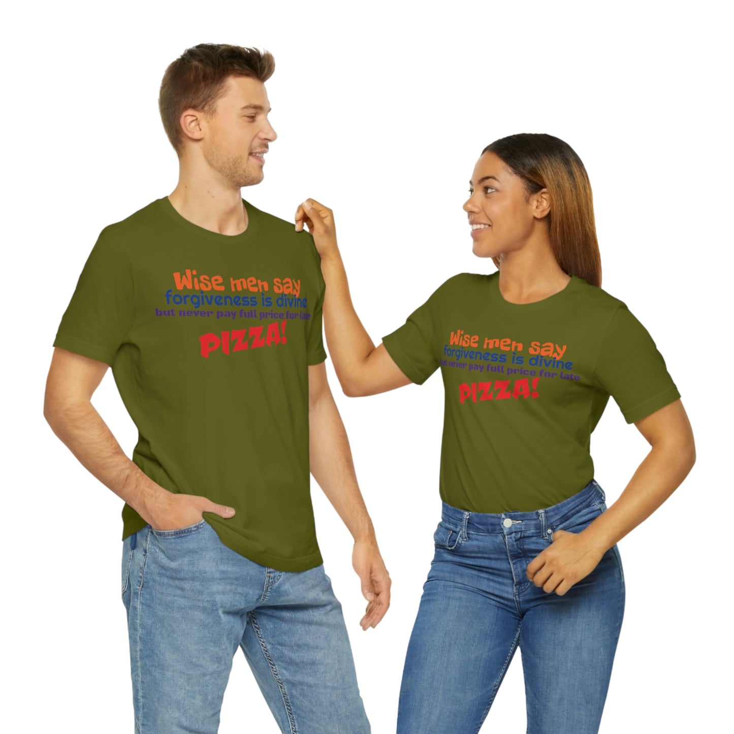 Unisex Jersey Short Sleeve Tee TMNT~Wise Men Say~