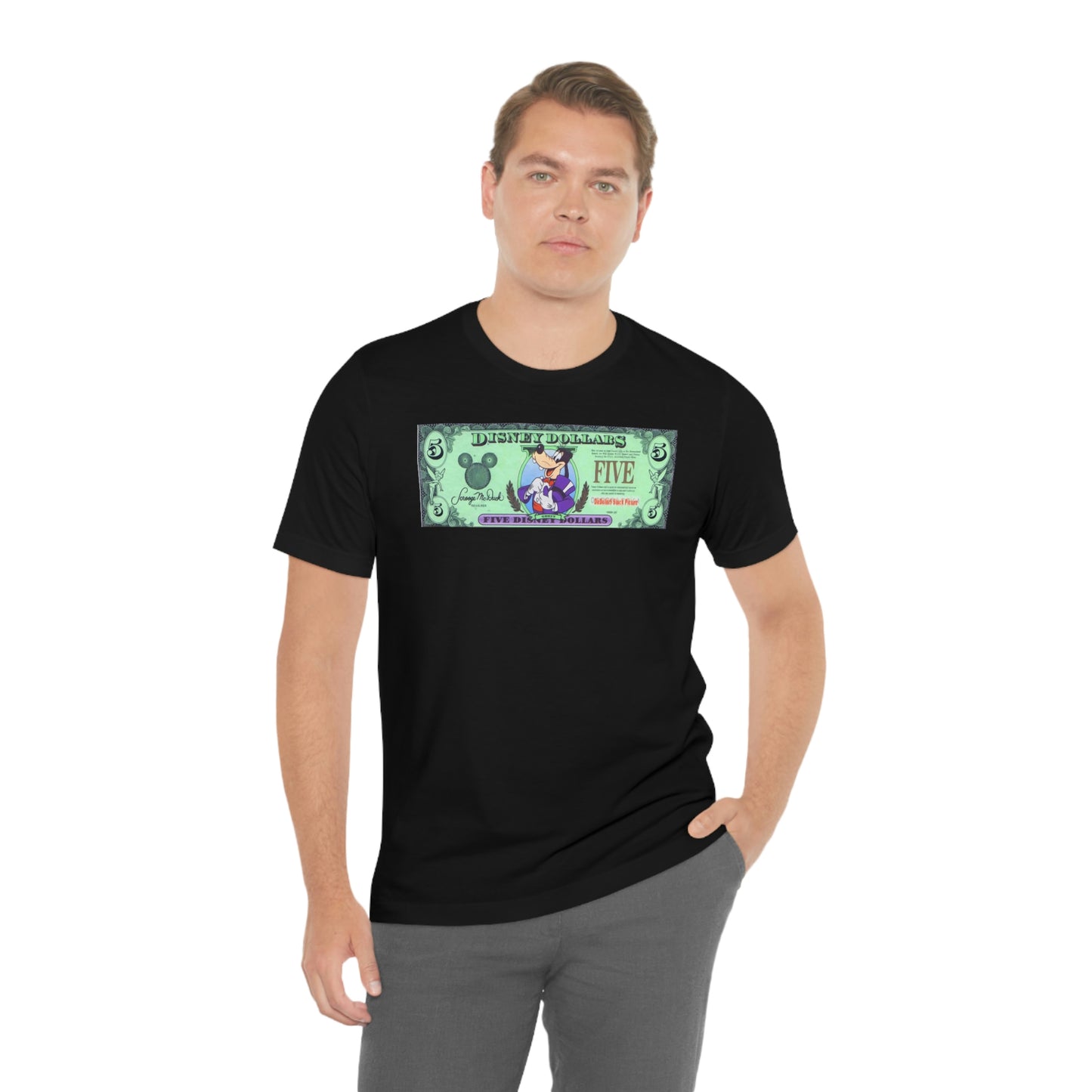 Unisex Jersey Short Sleeve Tee DISNEY DOLLARS 5 GOOFY