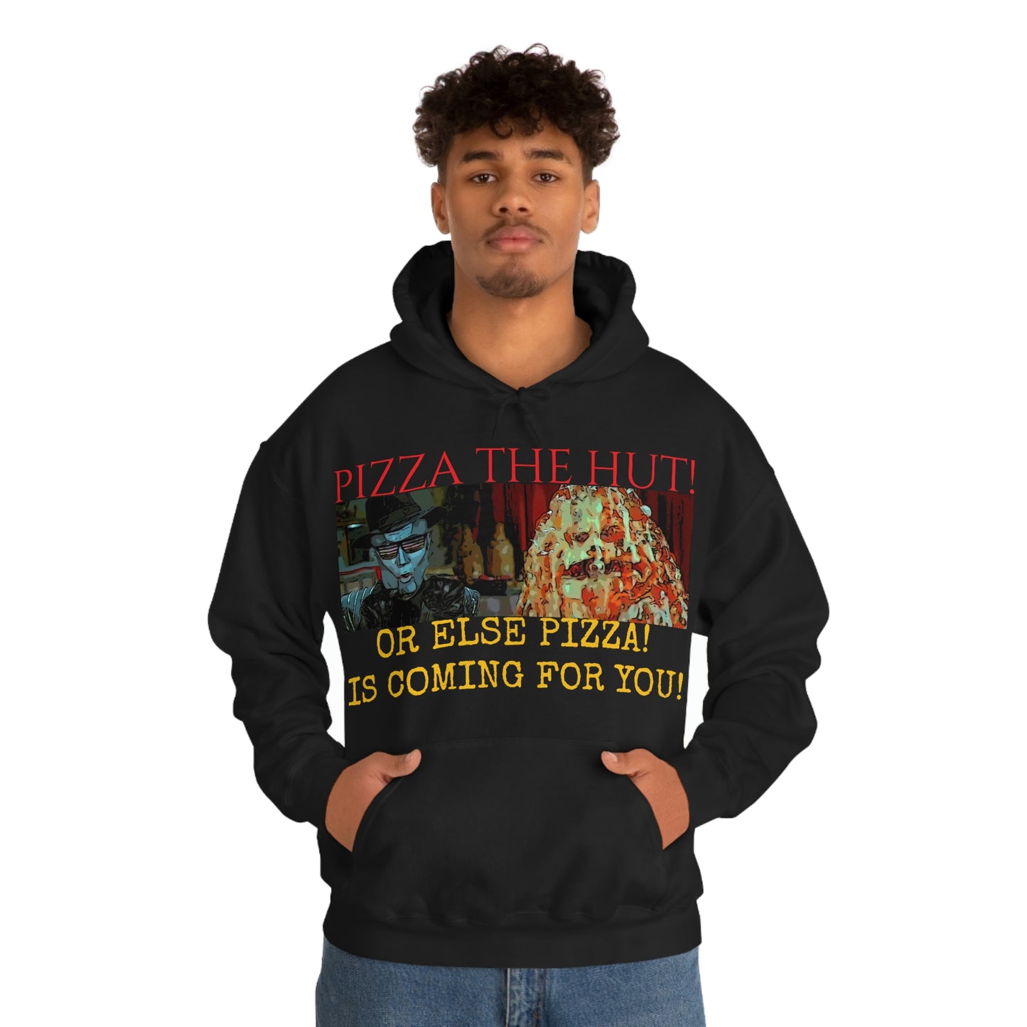 Unisex Heavy Blend™ Hooded Sweatshirt Spaceballs ~ Pizza the Hut!