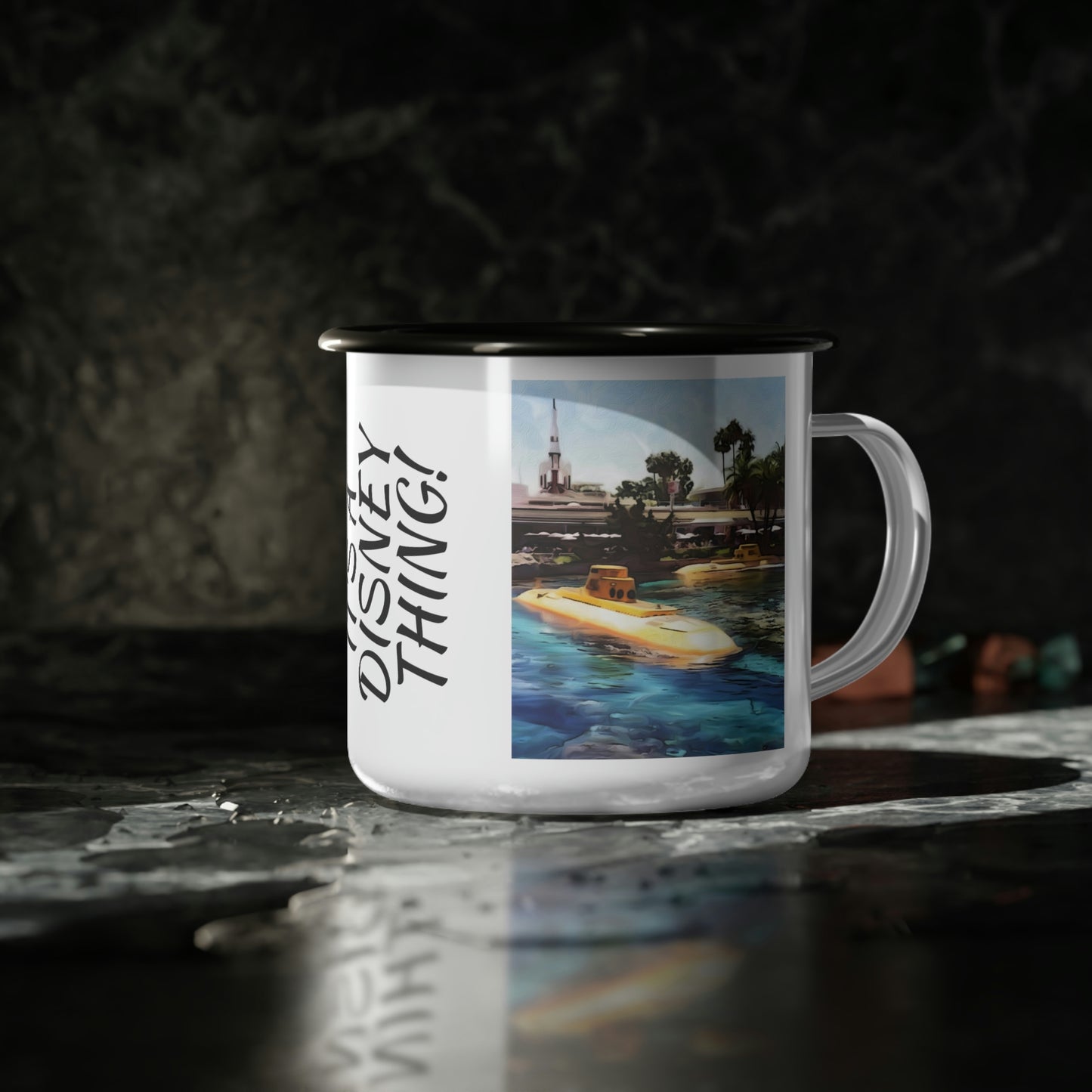 A Enamel Camp Cup Disneyland ~Submarine Voyage~ It's A Disney Thing!