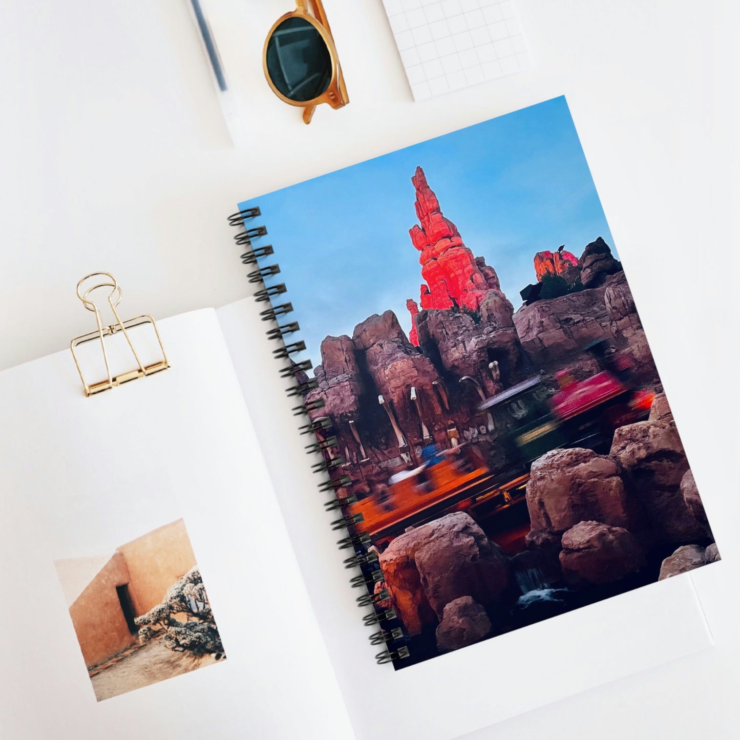 Spiral Notebook - Disneyland Big Thunder Mountain Railroad