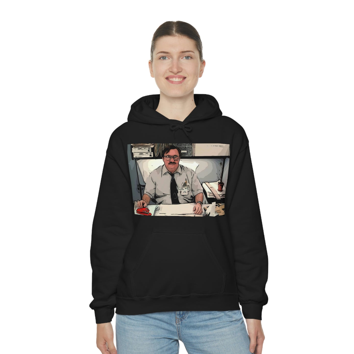 Unisex Heavy Blend™ Hooded Sweatshirt Office space ~ Milton