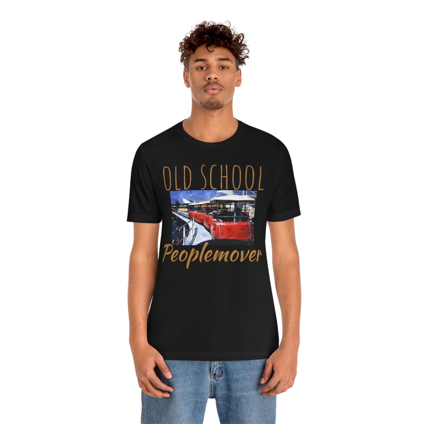 Unisex Jersey Short Sleeve Tee Disneyland people mover