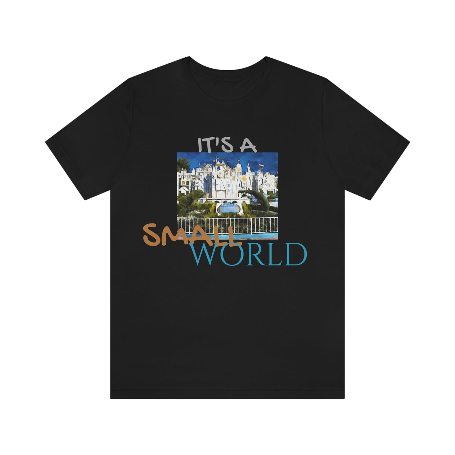 Unisex Jersey Short Sleeve Tee SMALL WORLD
