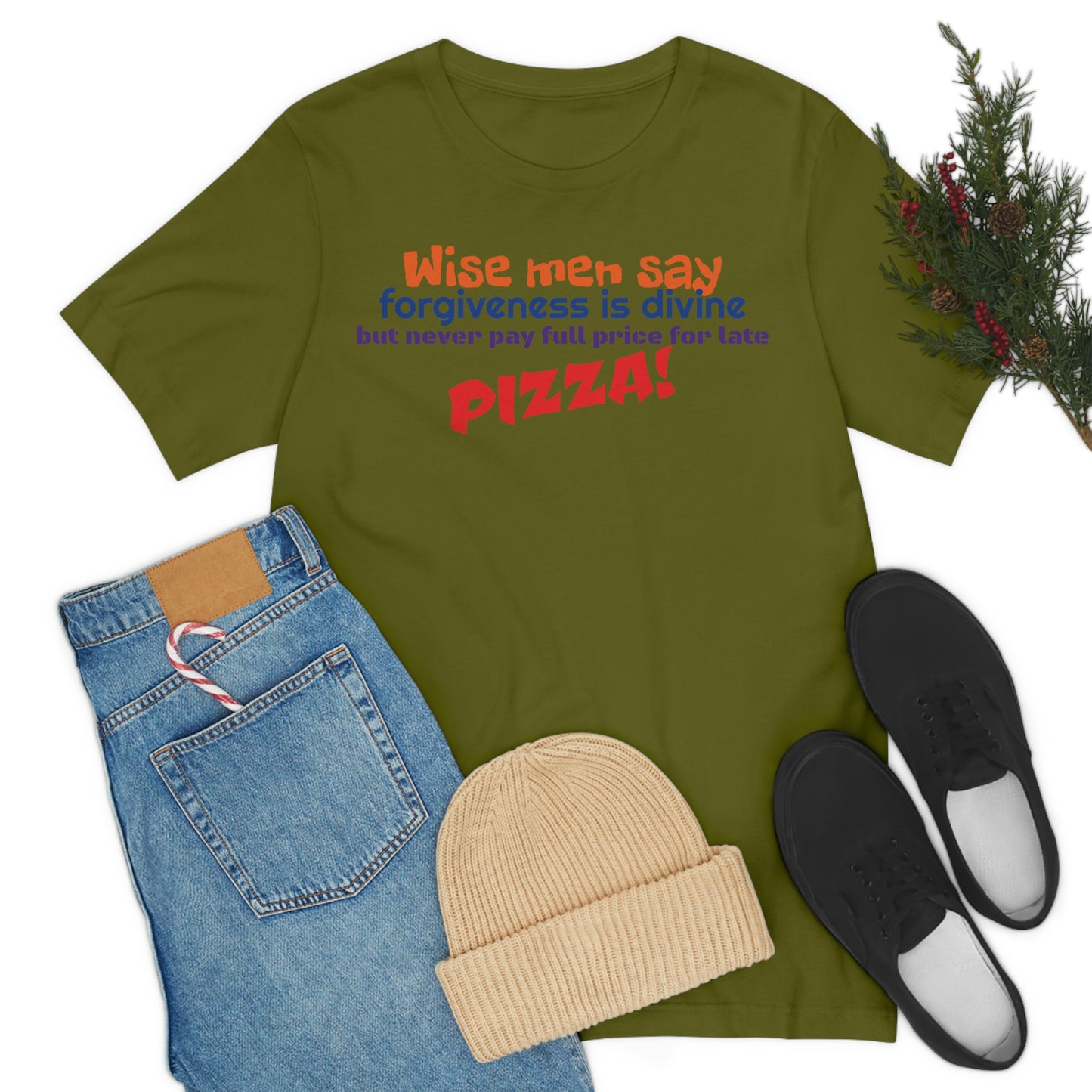 Unisex Jersey Short Sleeve Tee TMNT~Wise Men Say~