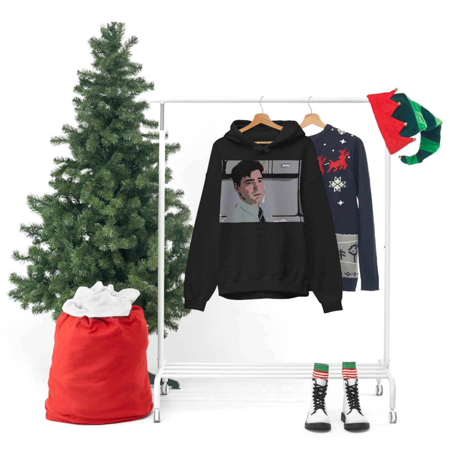 Unisex Heavy Blend™ Hooded Sweatshirt Office space ~ Peter
