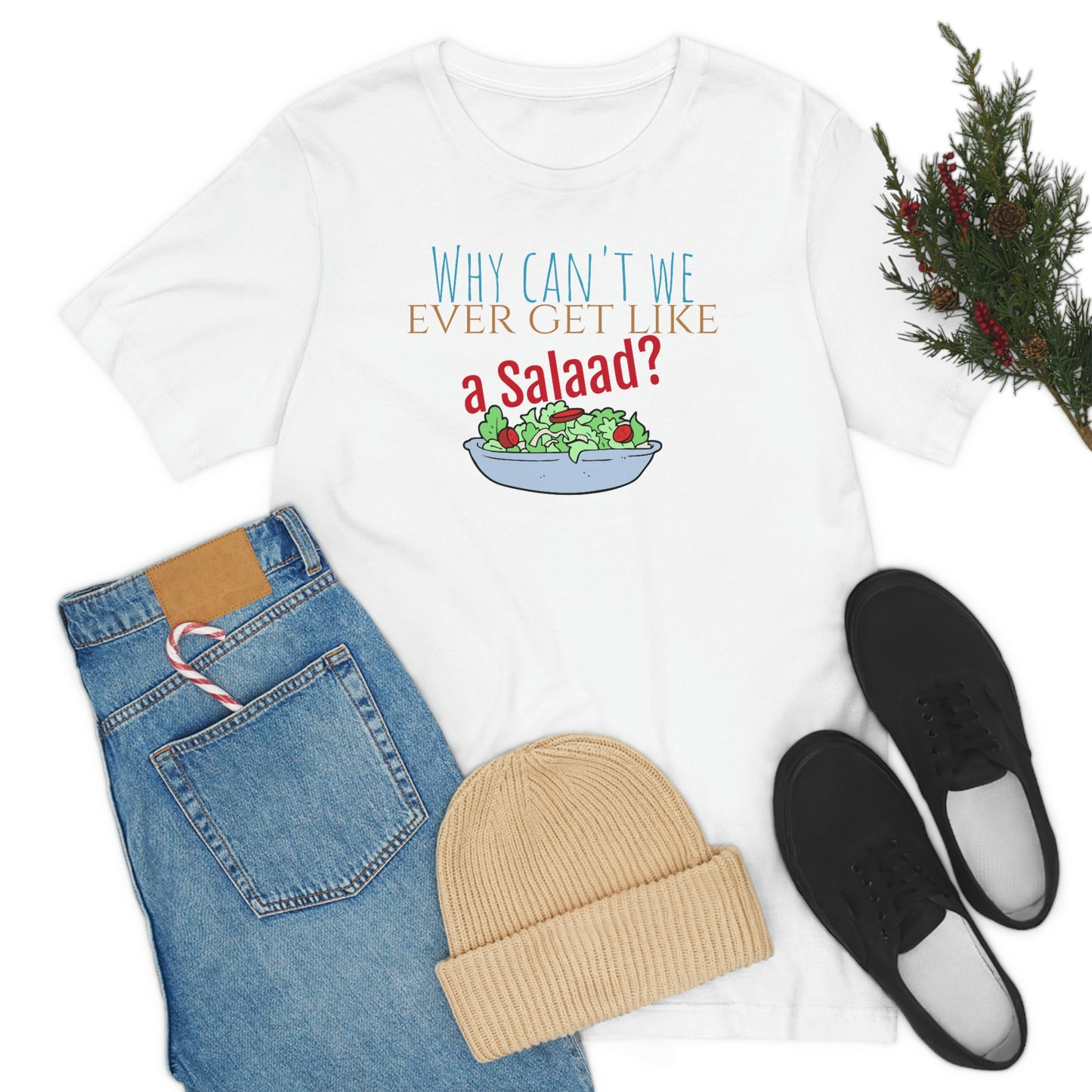 Unisex Jersey Short Sleeve Tee Salad
