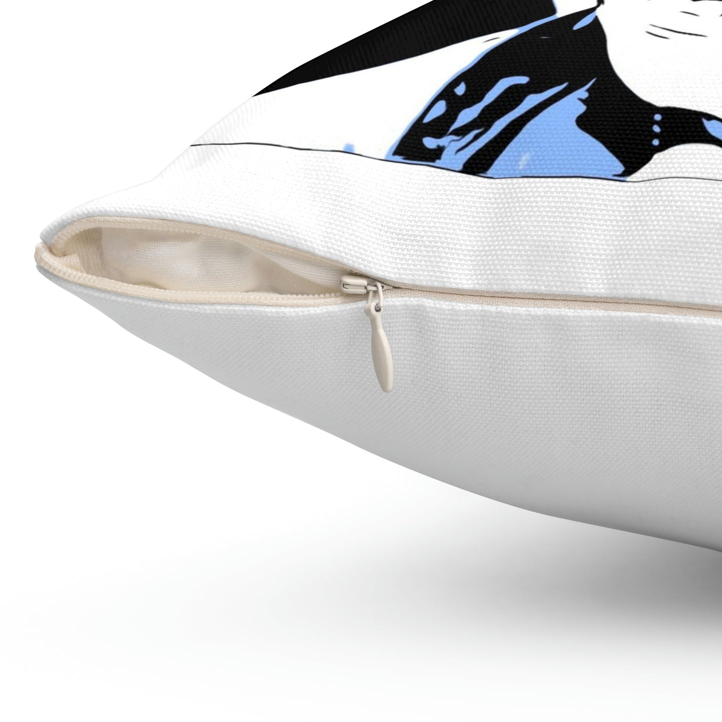 Spun Polyester Square Pillow ~Austin Powers ~ Yeah Baby!
