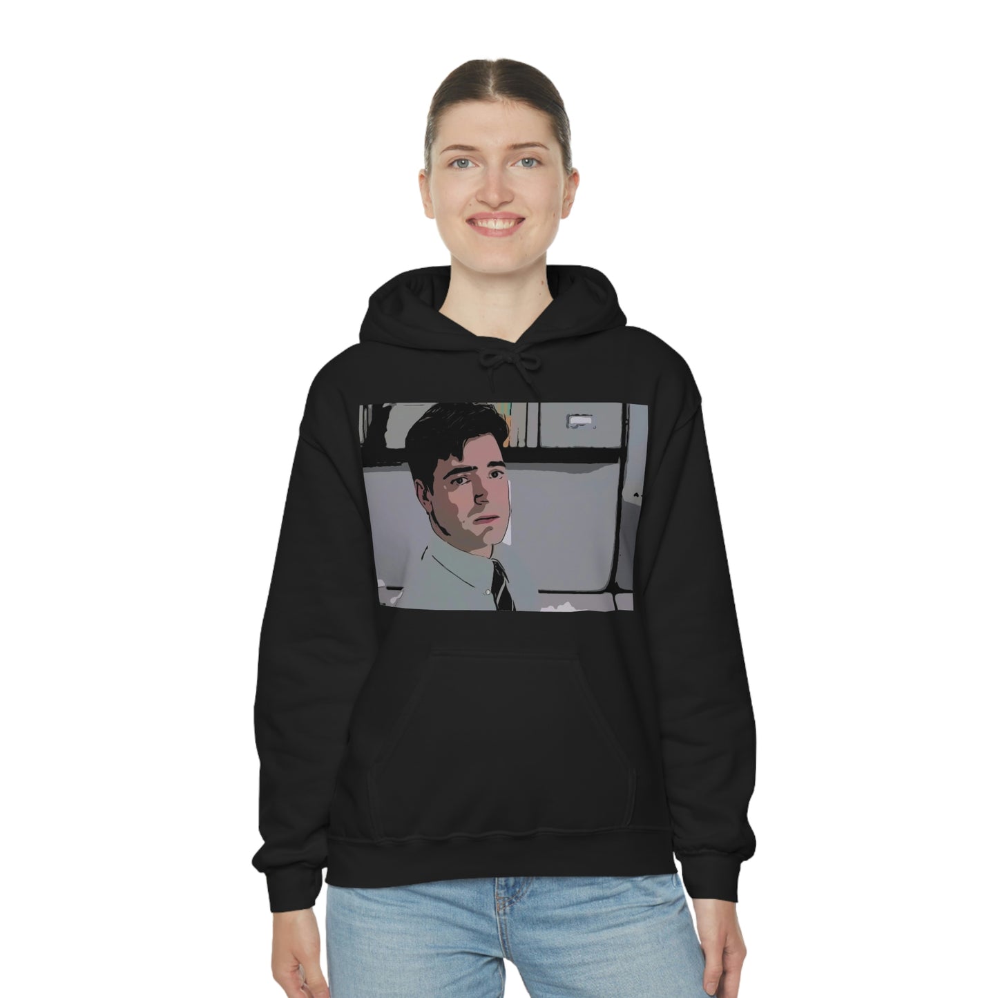 Unisex Heavy Blend™ Hooded Sweatshirt Office space ~ Peter
