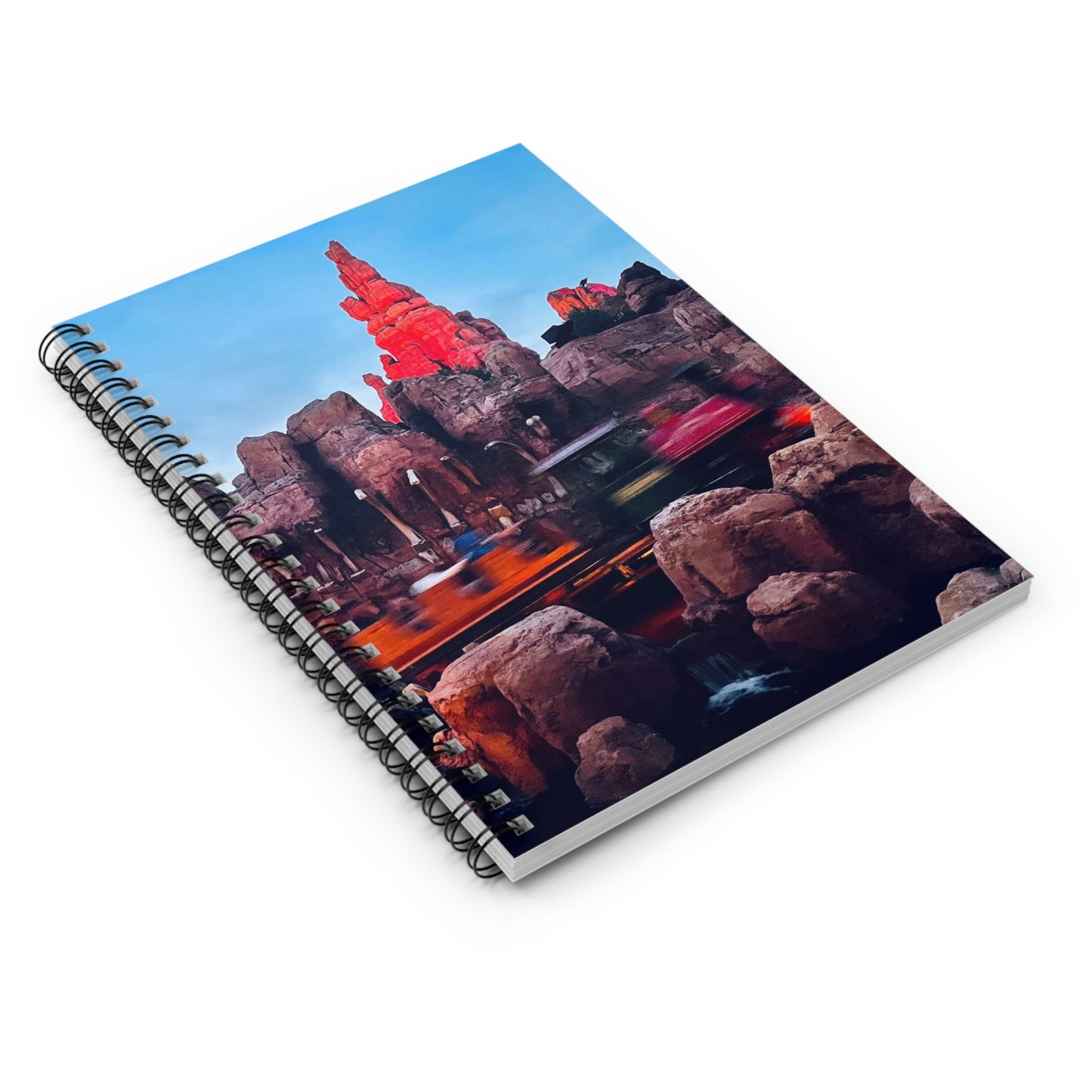 Spiral Notebook - Disneyland Big Thunder Mountain Railroad