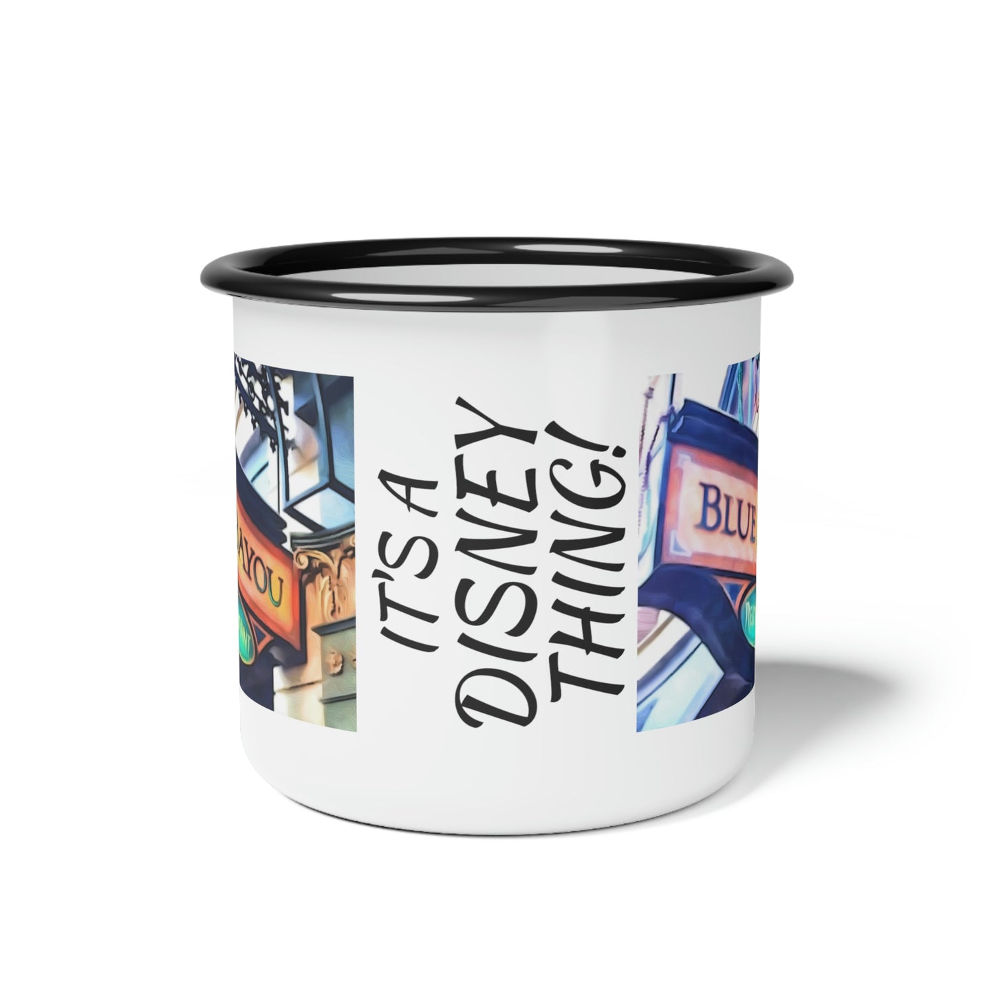 A Enamel Camp Cup Disneyland Blue Bayou~ It's A Disney Thing!