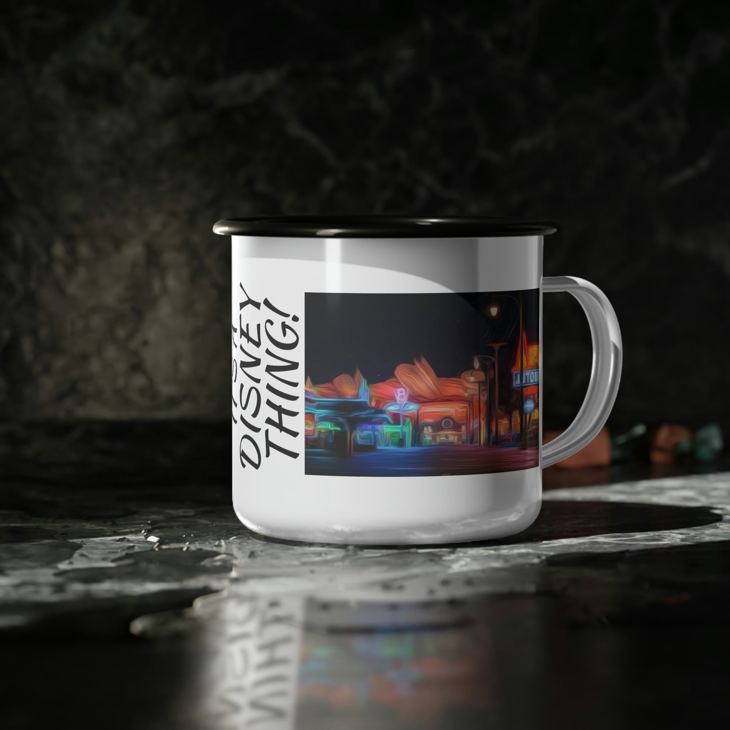 A Enamel Camp Cup Disneyland ~Radiator Springs ~ It's A Disney Thing!