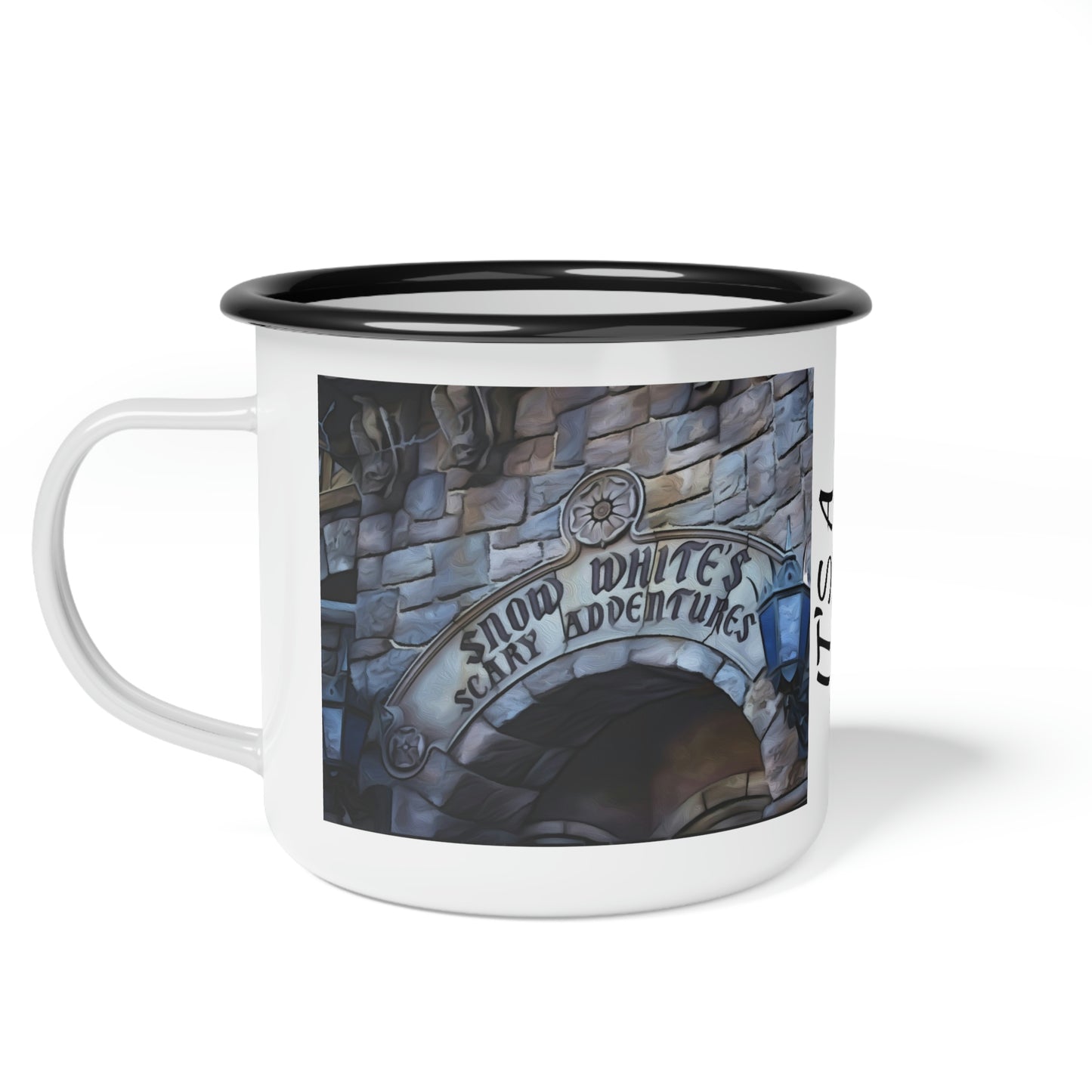 A Enamel Camp Cup Disneyland ~Snow White's Scary Adventures~ It's A Disney Thing!