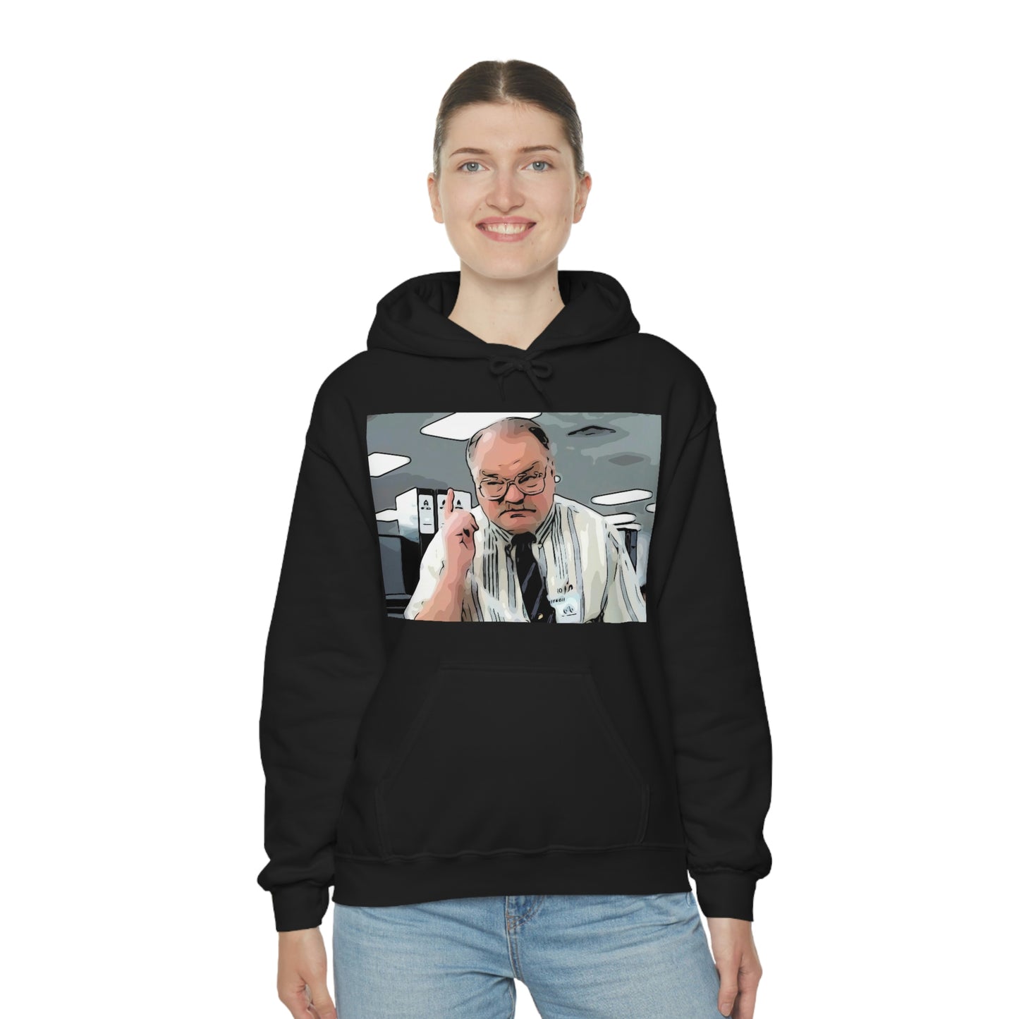 unisex heavy blend hooded sweatshirt Office Space ~ Tom