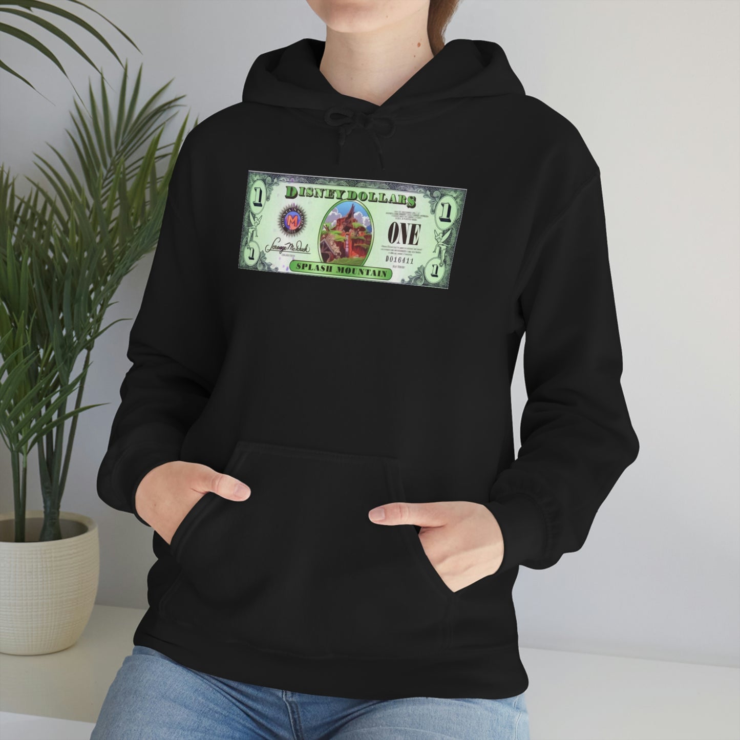 Unisex Heavy Blend Hooded Sweatshirt DISNEYLAND DOLLARS SPLASH Mountain