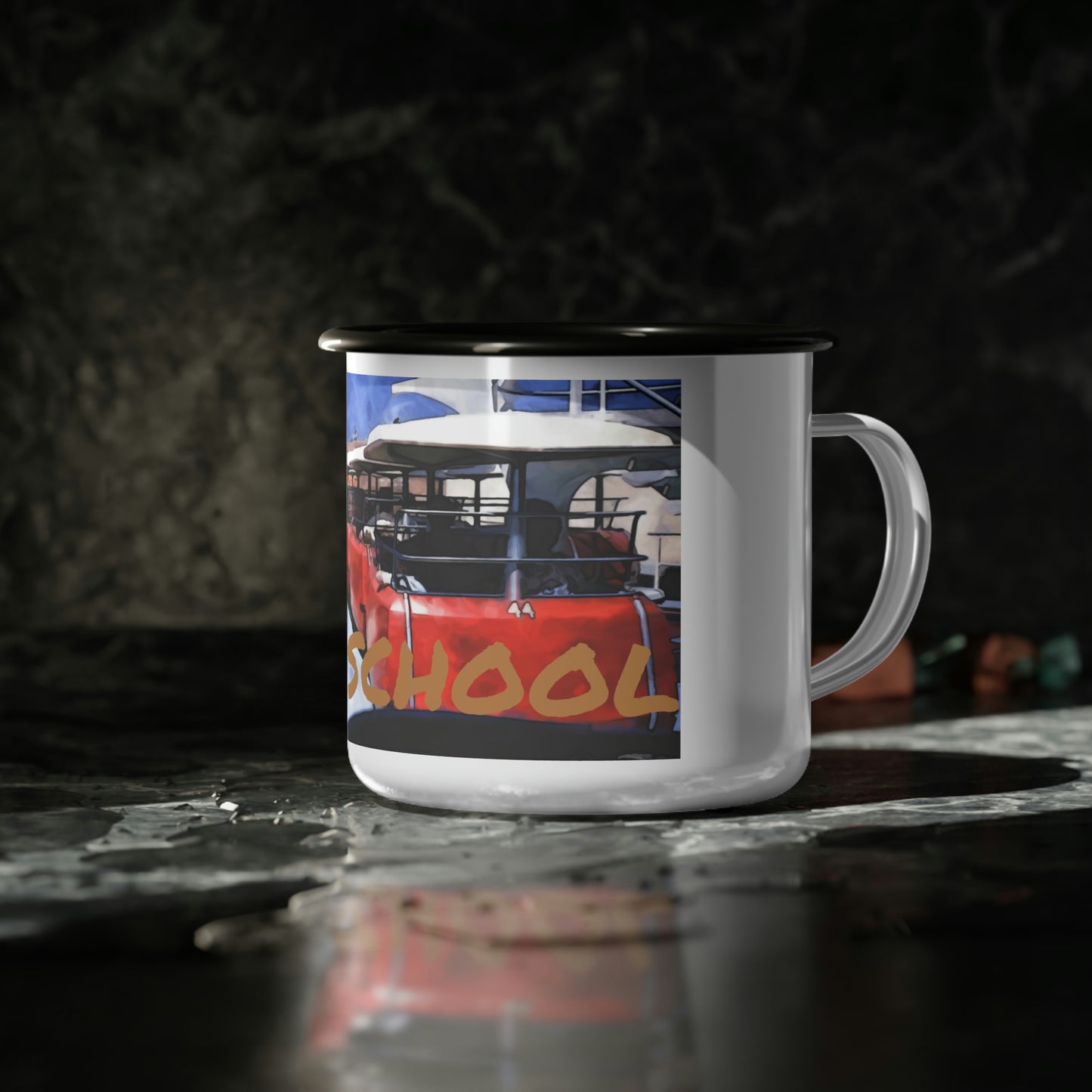 Copy of Enamel Camp Cup Disneyland ~ People Mover - Old School
