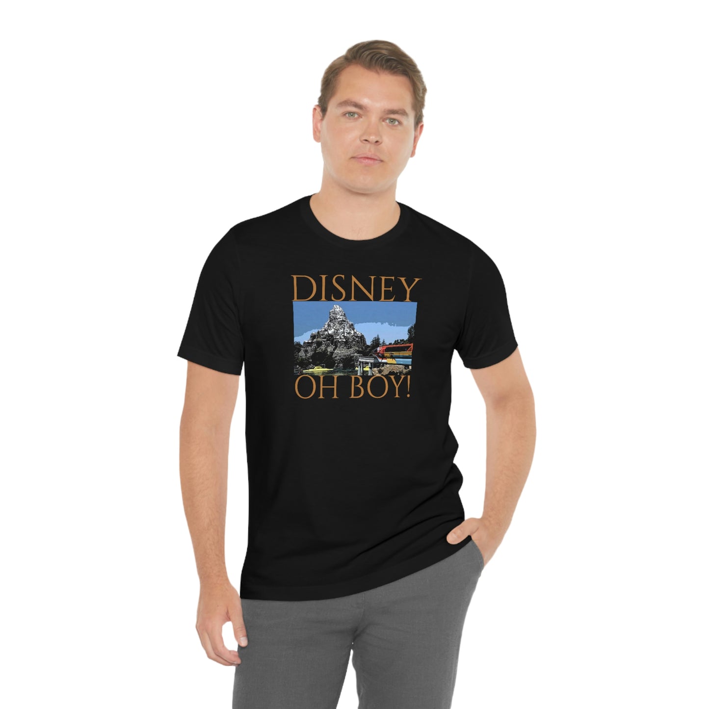 Unisex Jersey Short Sleeve Tee Disneyland Disney Oh boy!