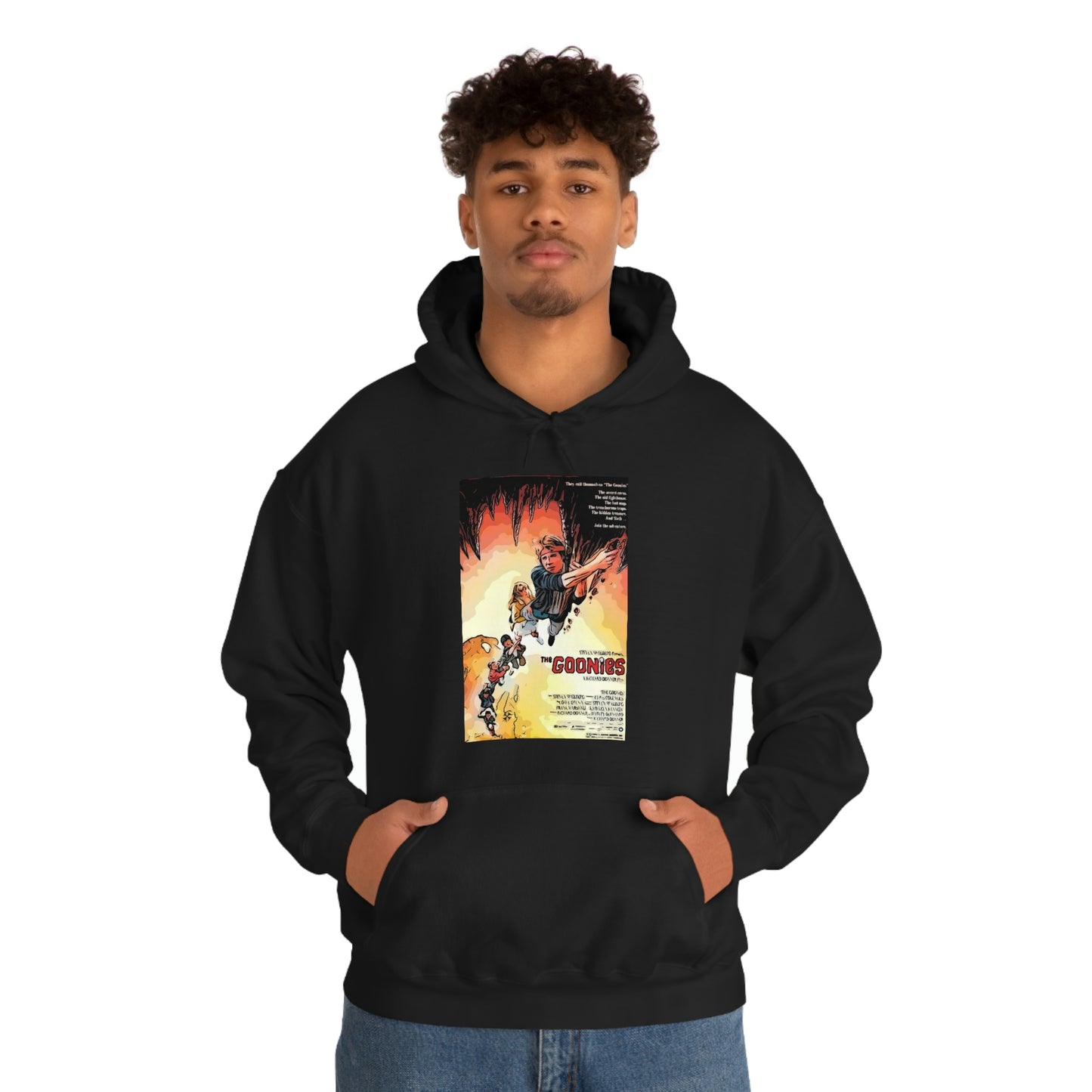 Unisex Heavy Blend™ Hooded Sweatshirt The Goonies Movie Poster