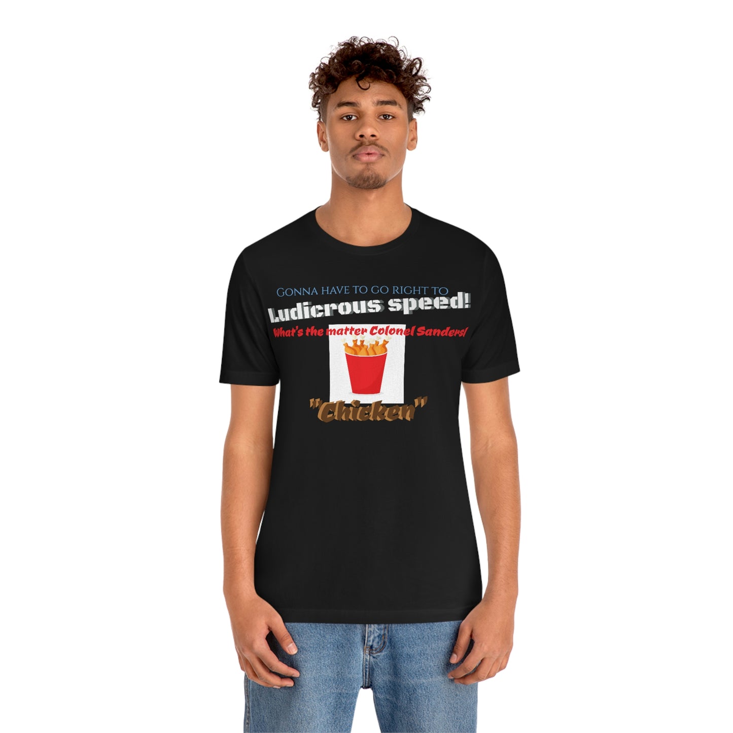 Unisex Jersey Short Sleeve Tee Spaceballs ~ludicrous speed~