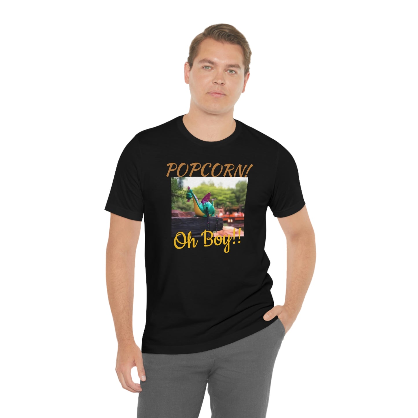 Unisex Jersey Short Sleeve Tee DISNEYLAND POPCORN BUCKETS