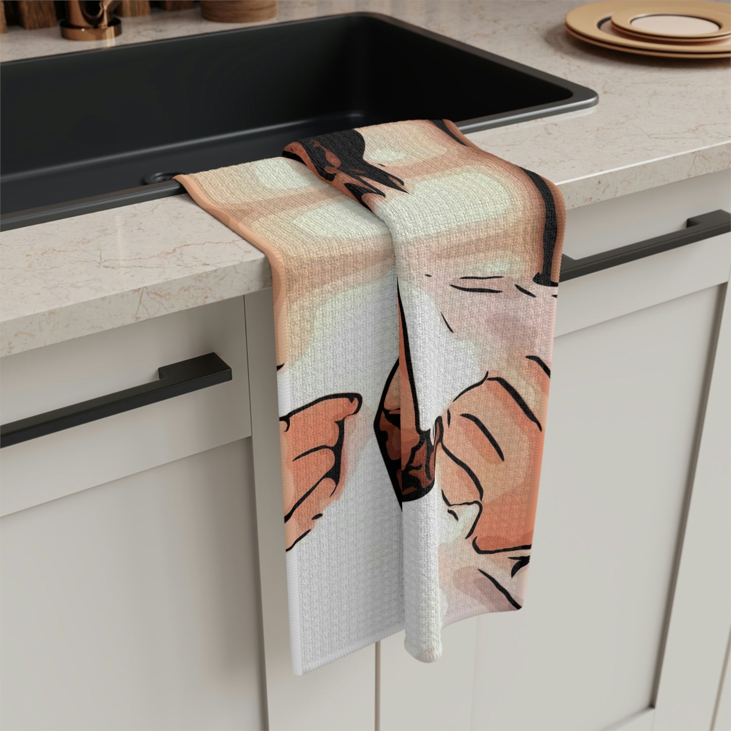 Soft Tea Towel ~Austin Powers ~ Open Shirt