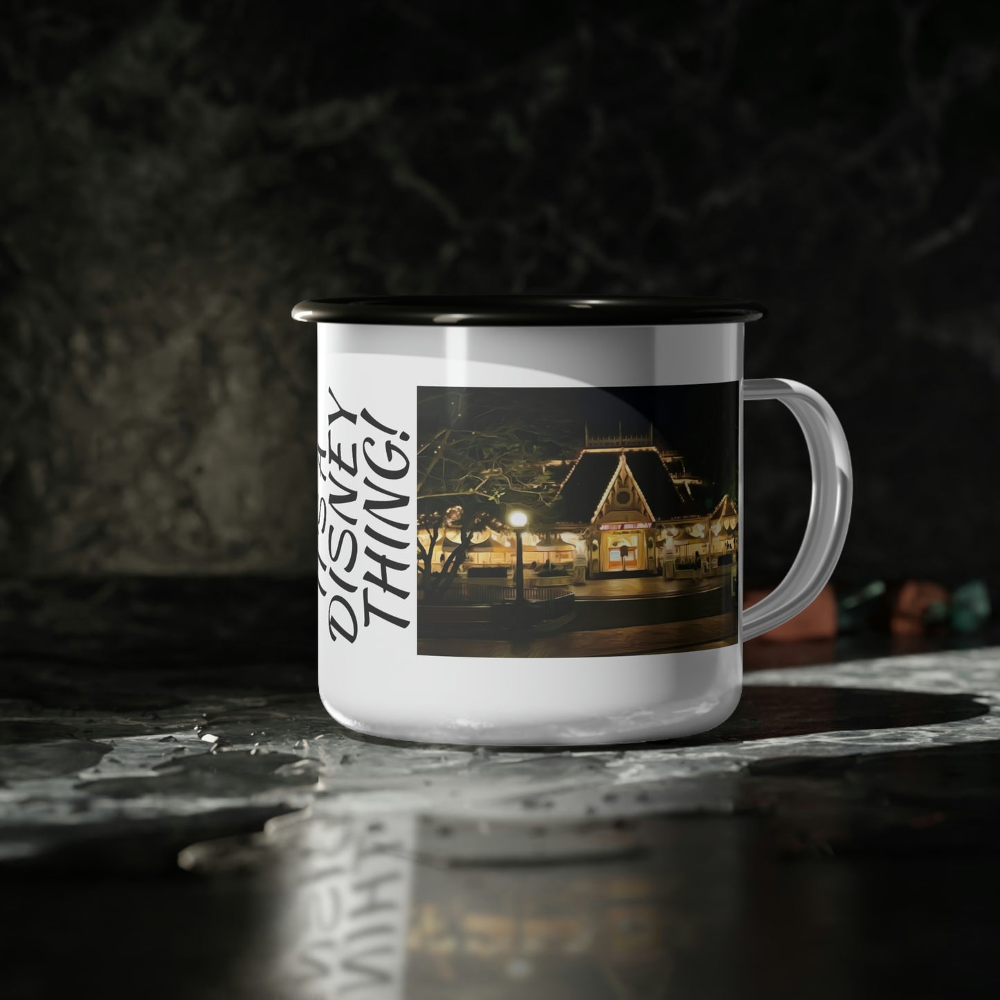 A Enamel Camp Cup Disneyland ~Jolly Holiday~ It's A Disney Thing!