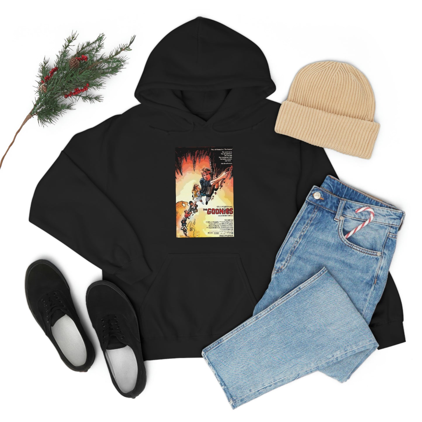 Unisex Heavy Blend™ Hooded Sweatshirt The Goonies Movie Poster