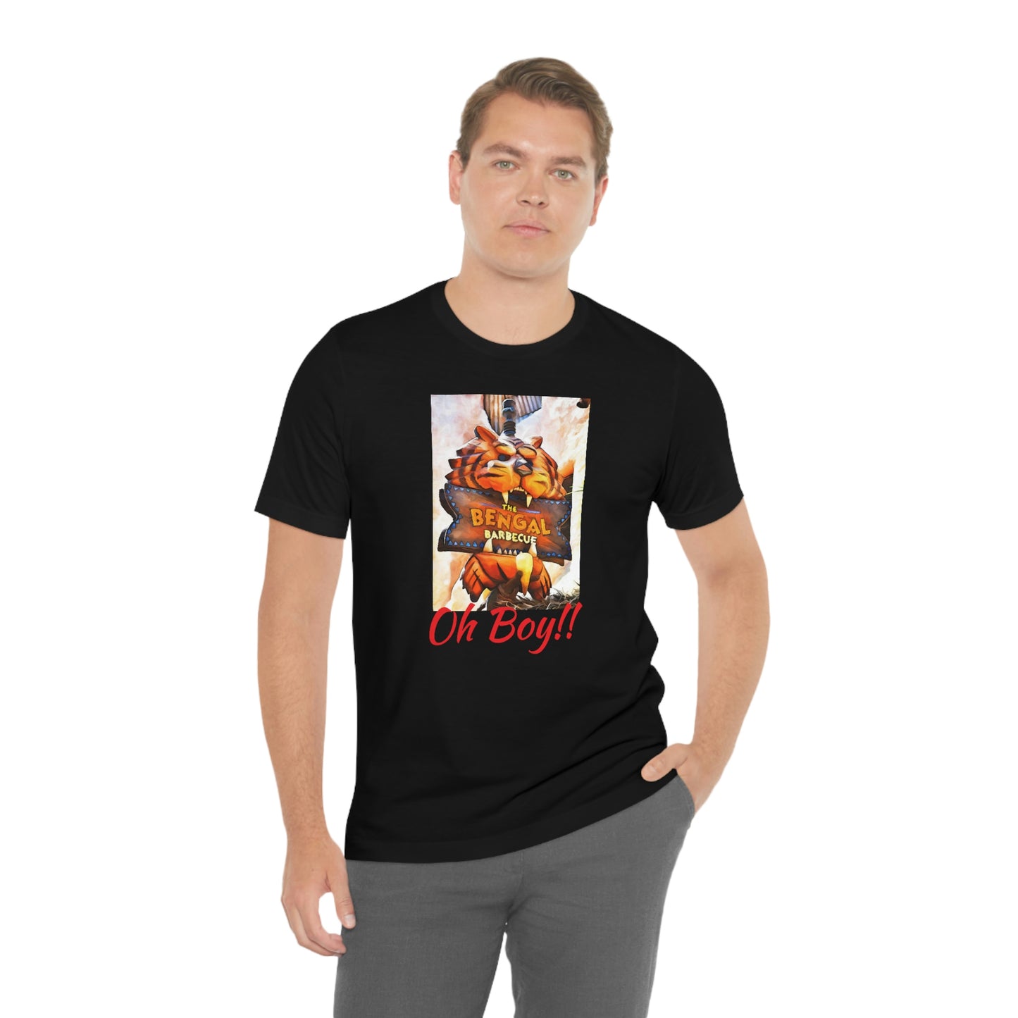 Unisex Jersey Short Sleeve Tee BANGLE BBQ DISNEYLAND
