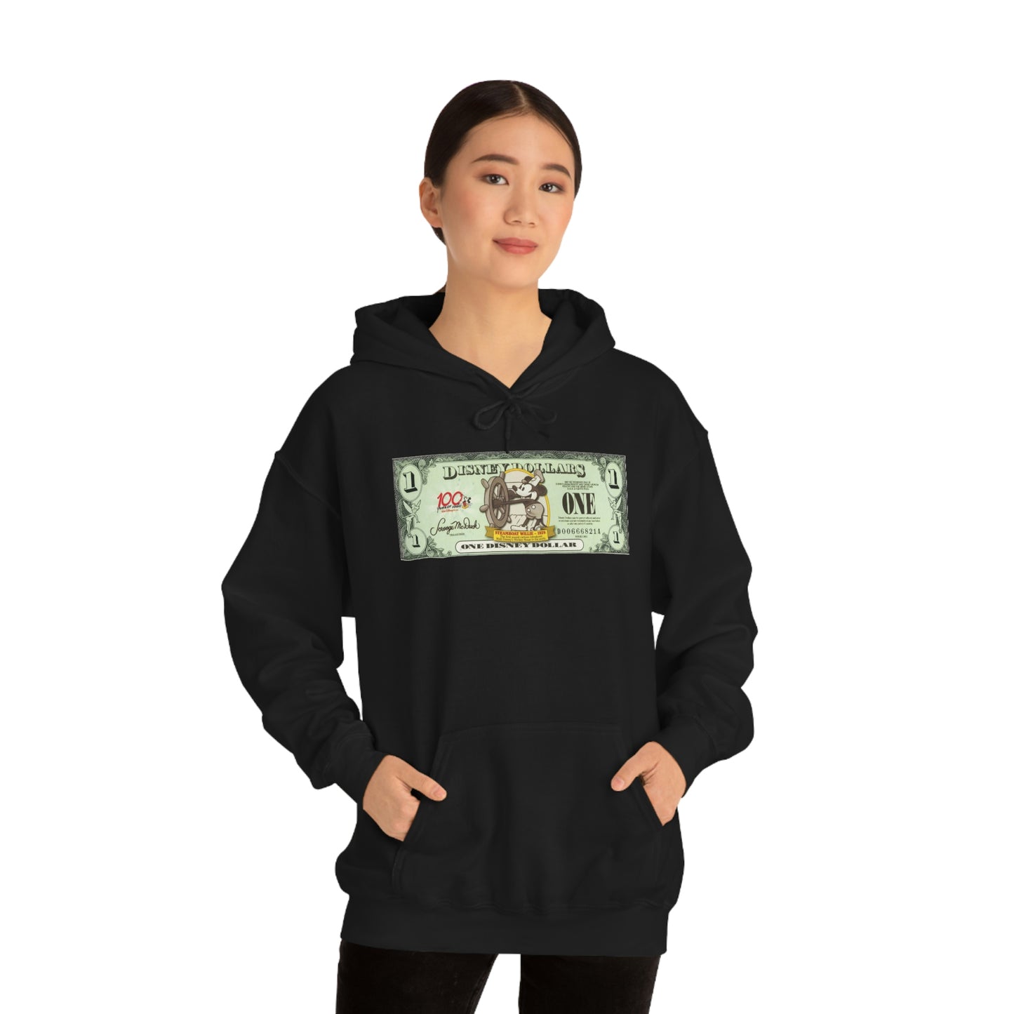 Unisex Heavy Blend Hooded Sweatshirt DISNEY DOLLARS STEAMBOAT Willie