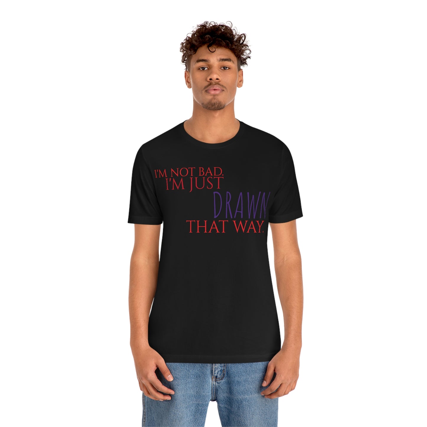 Unisex Jersey Short Sleeve Tee Who Framed Roger rabbit - I'm not bad.