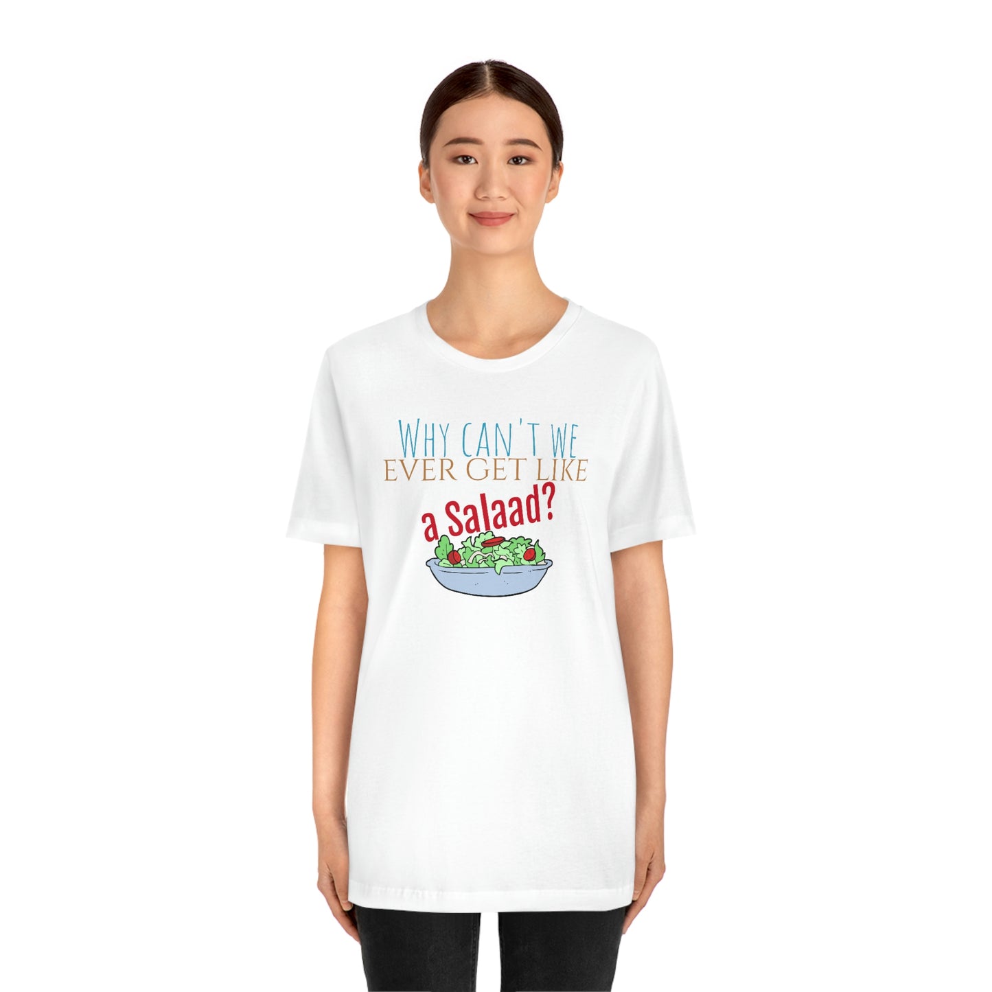 Unisex Jersey Short Sleeve Tee Salad
