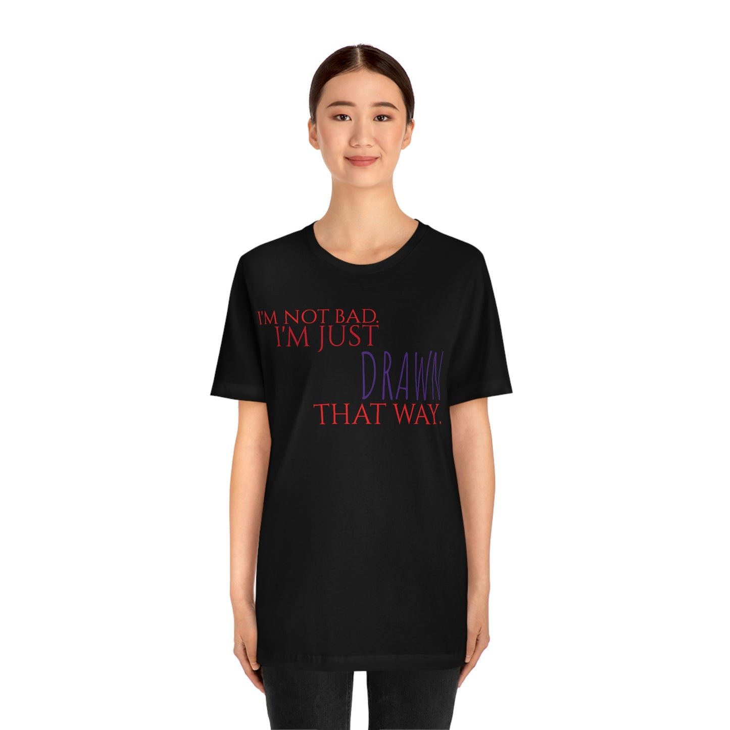 Unisex Jersey Short Sleeve Tee Who Framed Roger rabbit - I'm not bad.