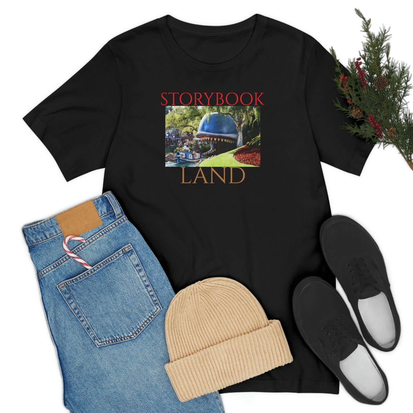 Unisex Jersey Short Sleeve Tee Disneyland Storybook Land