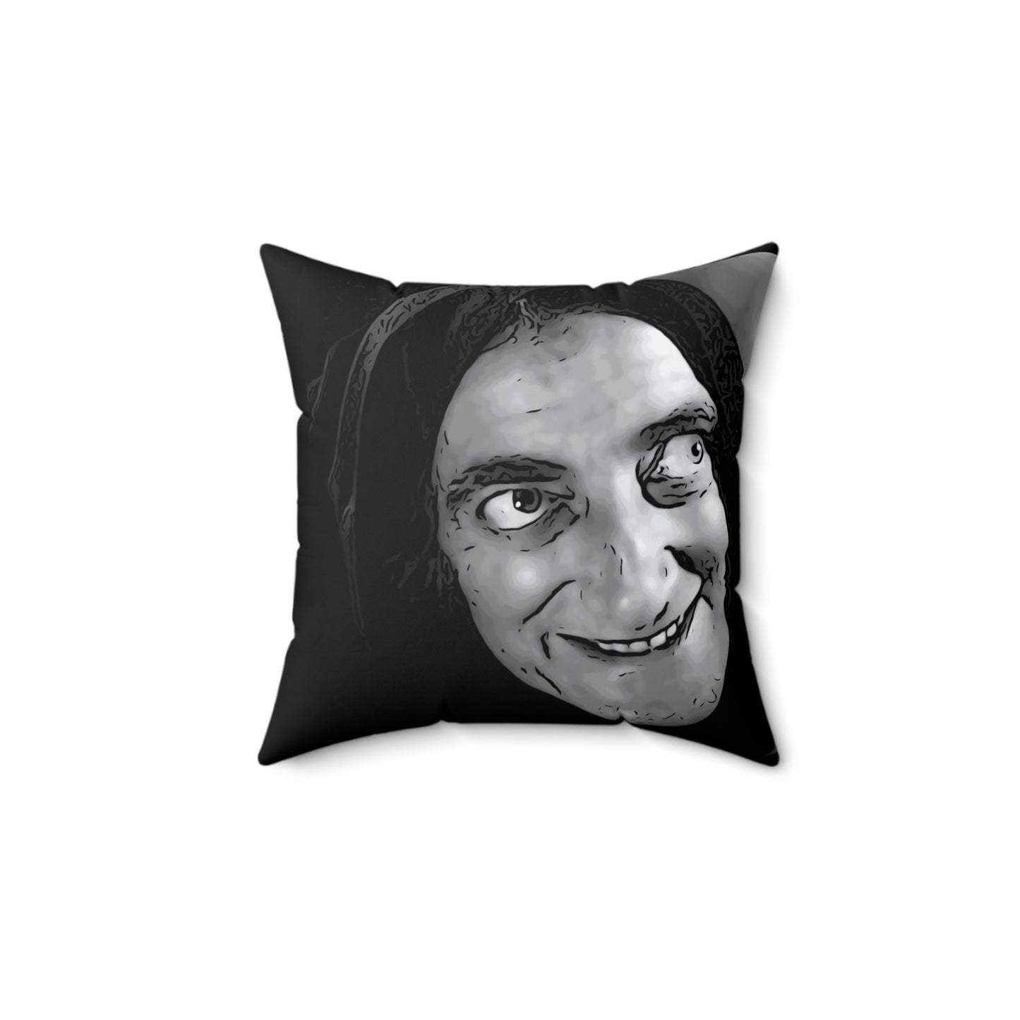 Spun Polyester Square Pillow ~Young Frankenstein ~ Igor~