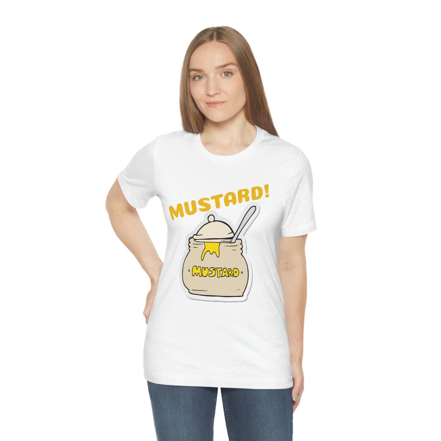 Unisex Jersey Short Sleeve Tee Mustard!