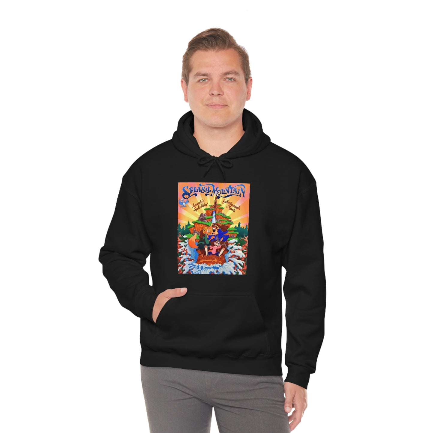 Unisex Heavy Blend™ Hooded Sweatshirt Disneyland Resort ~ Splash Mountain