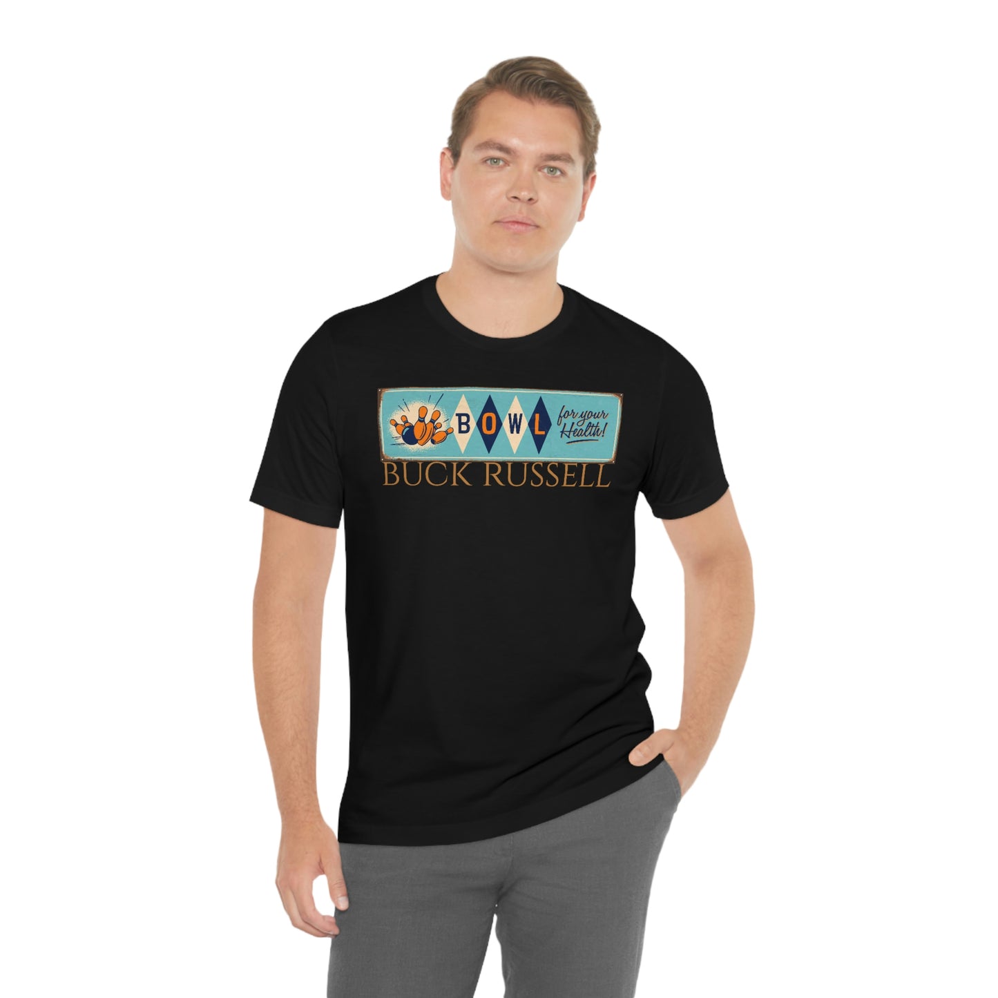 Unisex Jersey Short Sleeve Tee Uncle Buck ~ Buck Russell