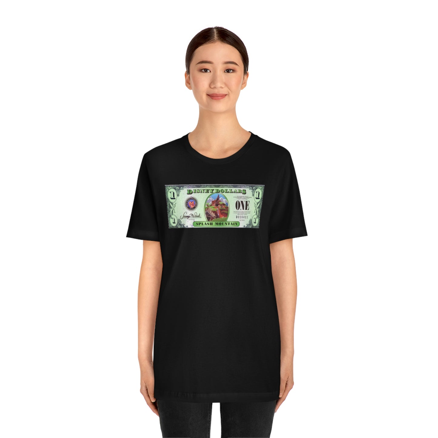 Unisex Jersey Short Sleeve Tee DISNEY DOLLARS SLPASH Mountain